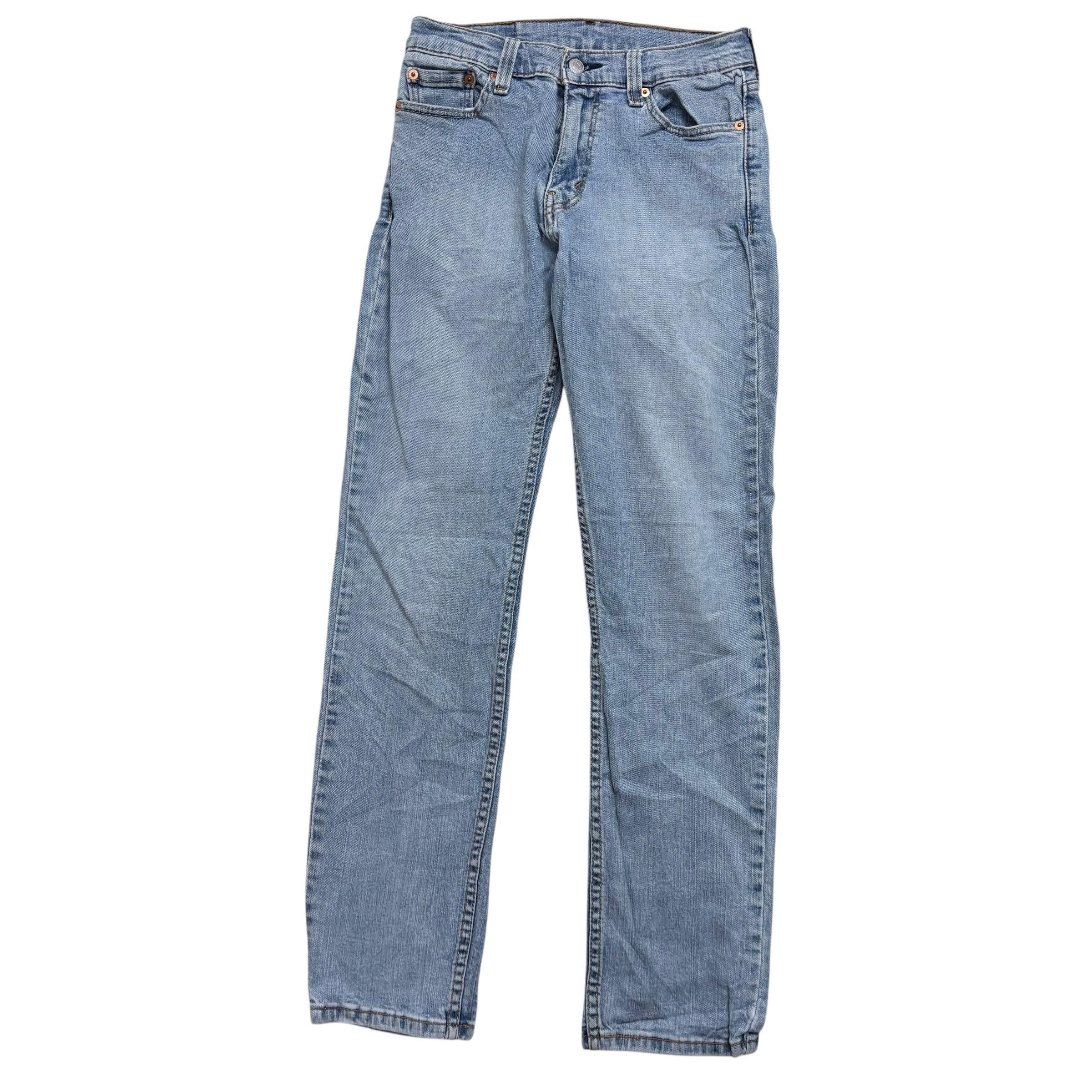 Levis 511 Jeans W27 L31 Mens Light Blue Slim Fit Stretch Denim