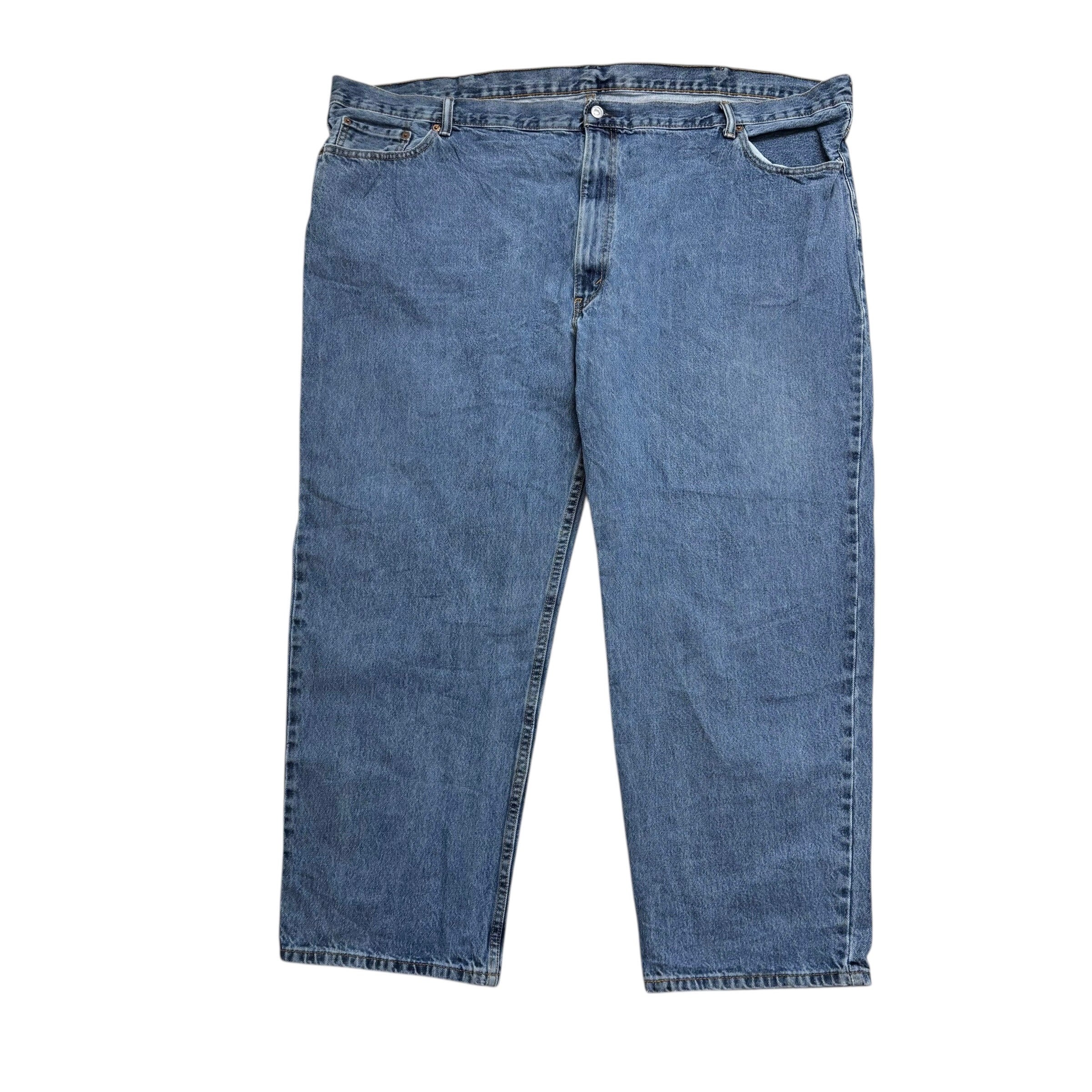 Levis 550 Jeans W54 L32 Mens Light Blue Baggy Relaxed Straight Fit Denim