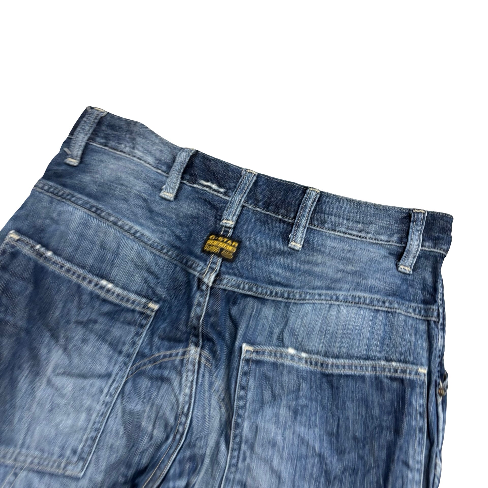 G Star Raw Arc Loose Tapered Jeans W31 L32 Mens Dark Blue Vintage Denim 5620 (E)