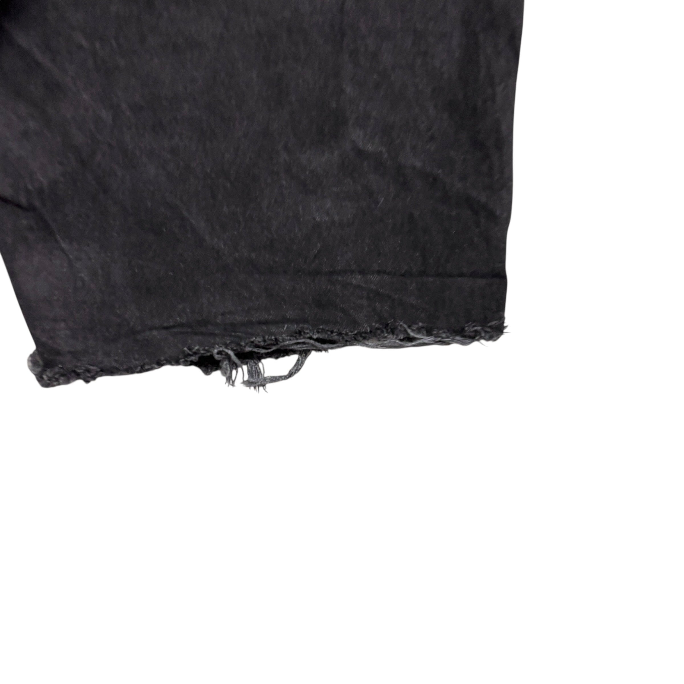 Wrangler Denim Shorts W40 Mens Black Cut Off Jorts Regular Fit