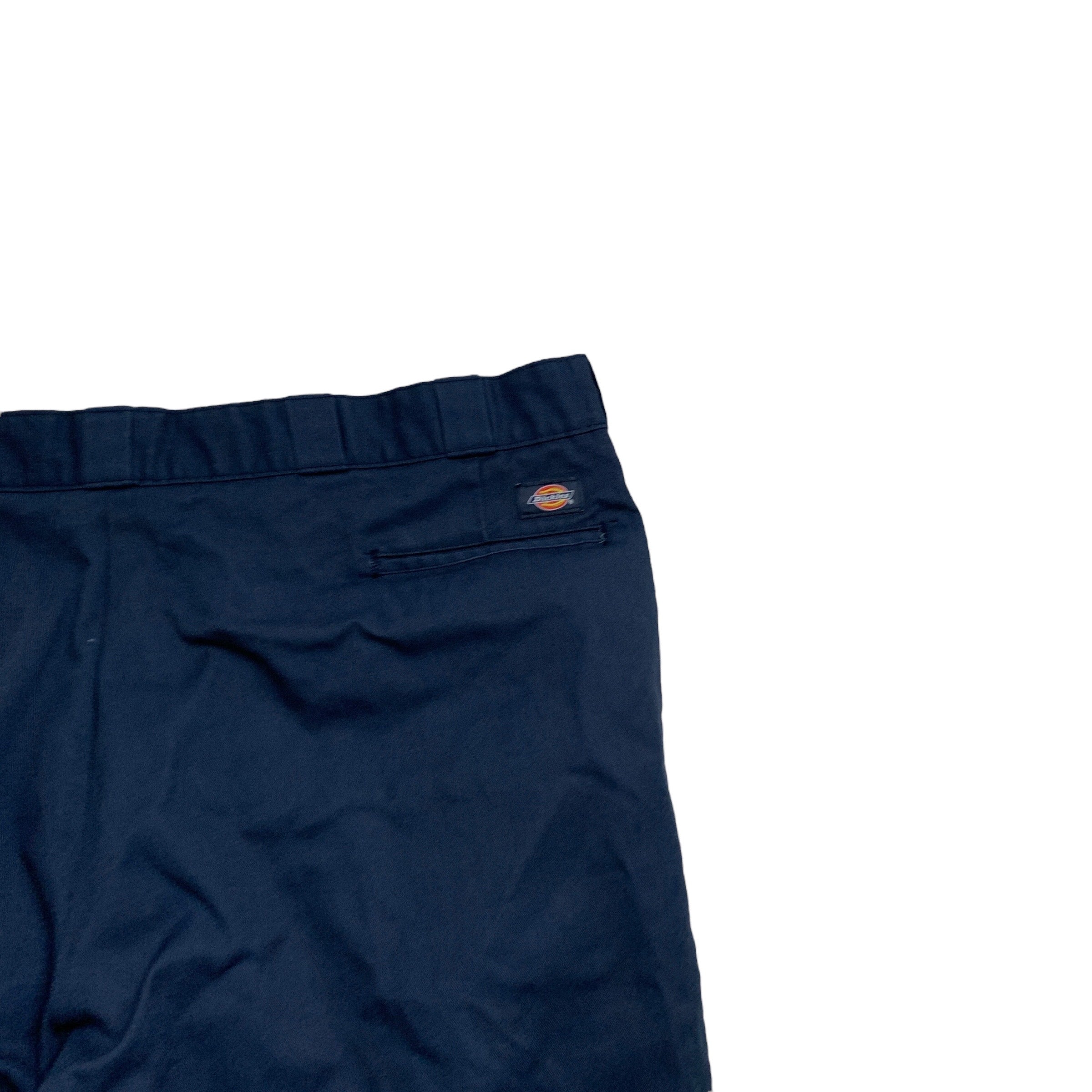 Dickies 874 Trousers W50 L30 Mens Blue Pants Original Straight Fit (E)