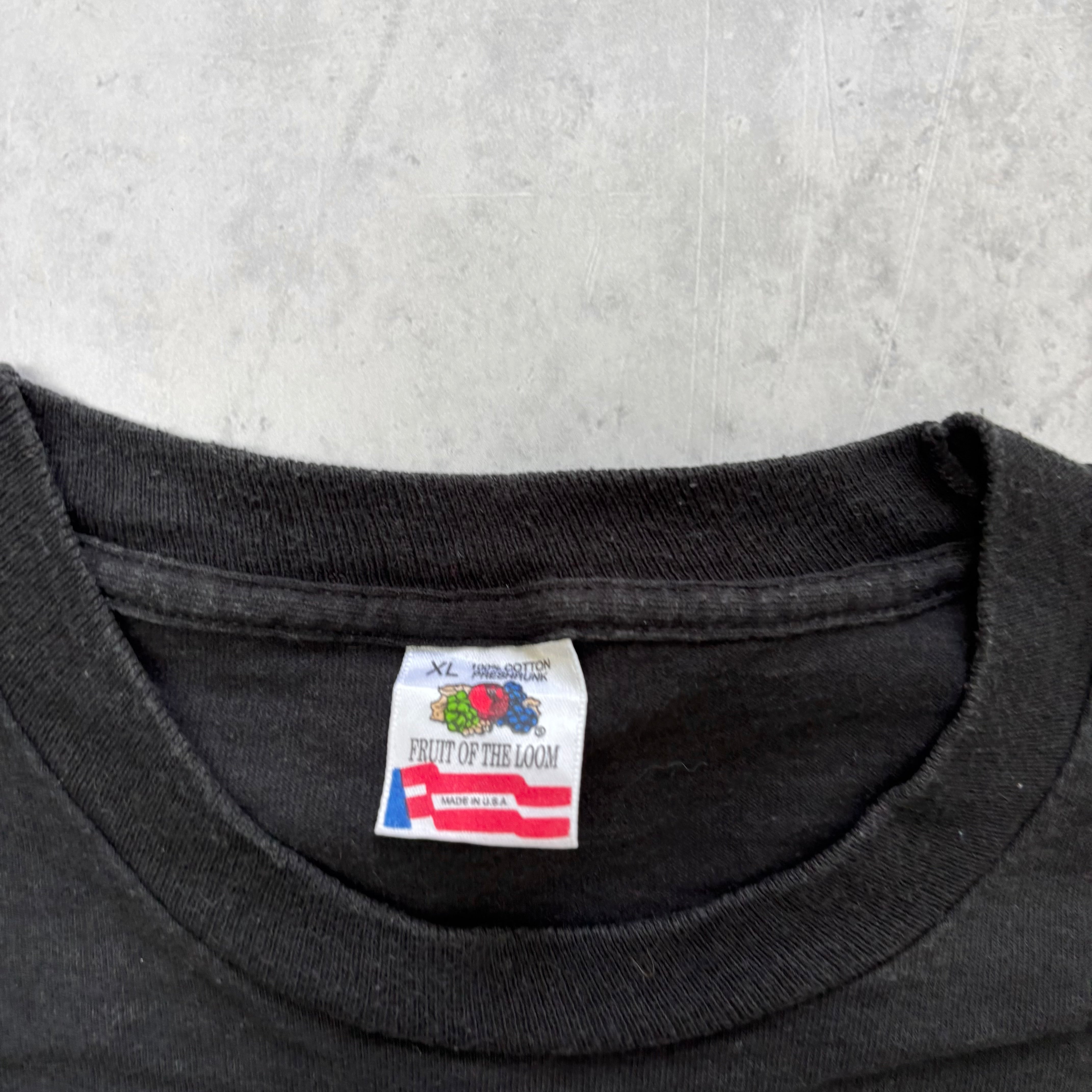 Vintage T Shirt Mens XL Black Single Stitch Graphic Print 90s Gymnastics (E)