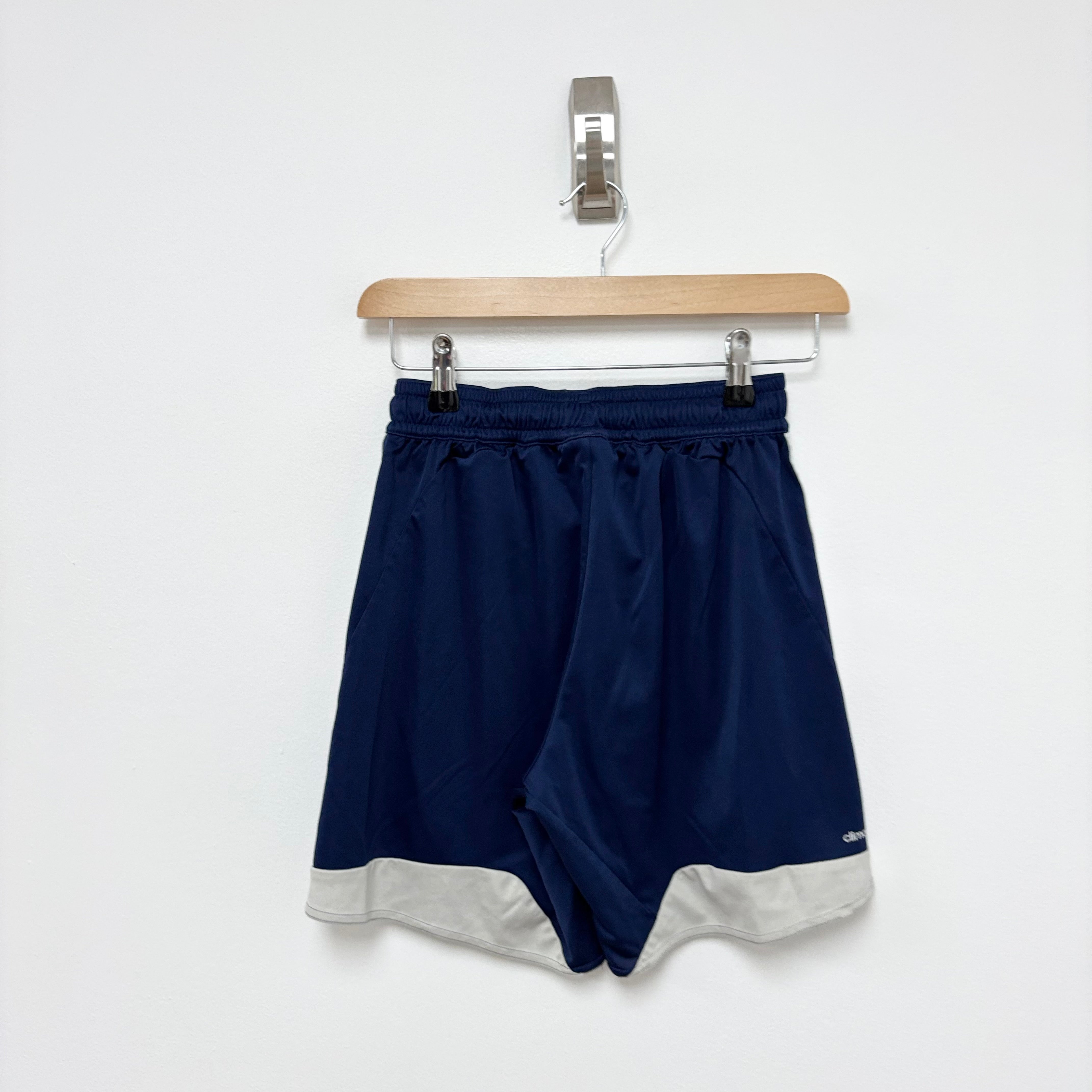 Adidas Shorts Mens Small Navy Blue Sports Running Gym Athletic