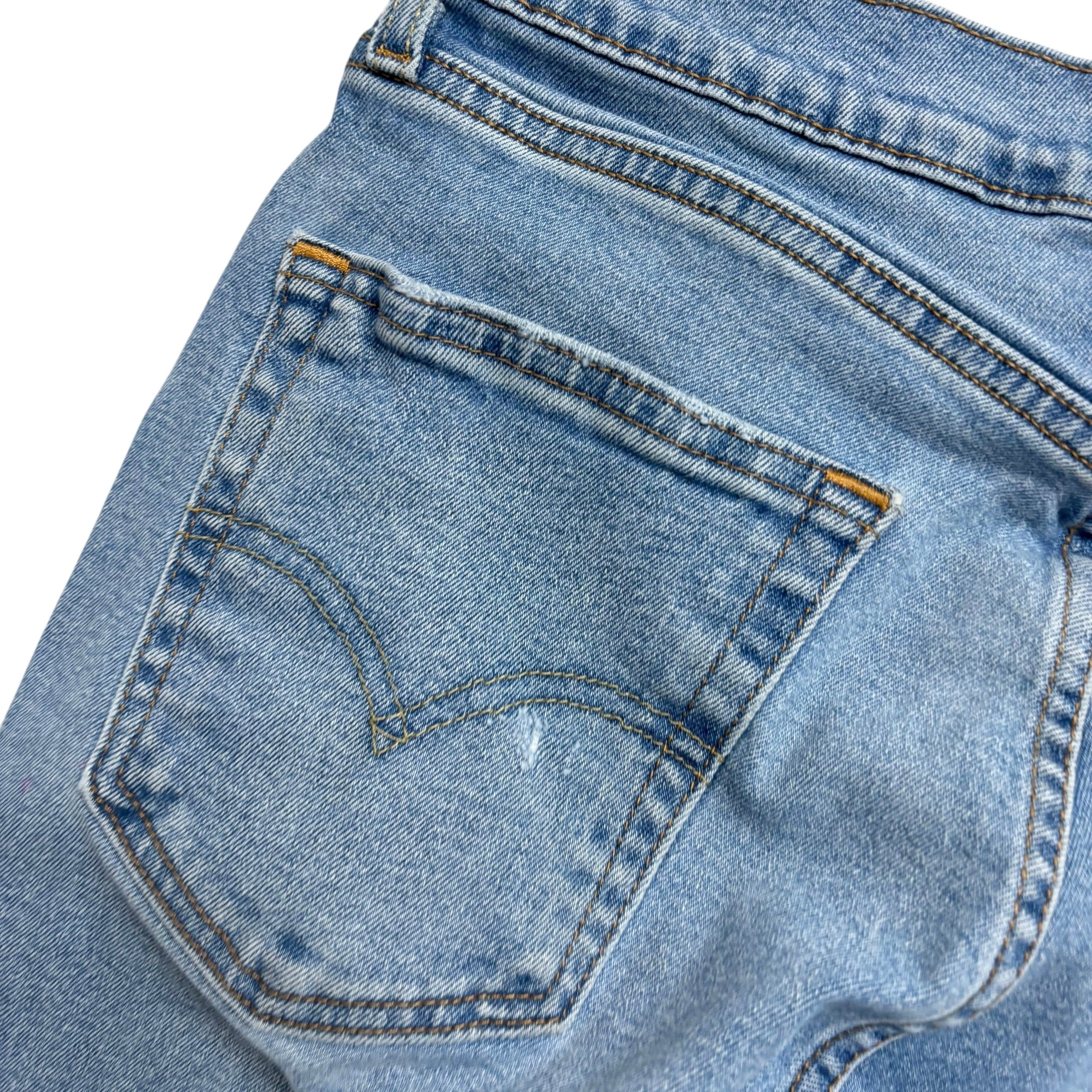 Levis 511 Jeans W30 L32 Mens Light Blue Slim Fit Stretch Denim (F)