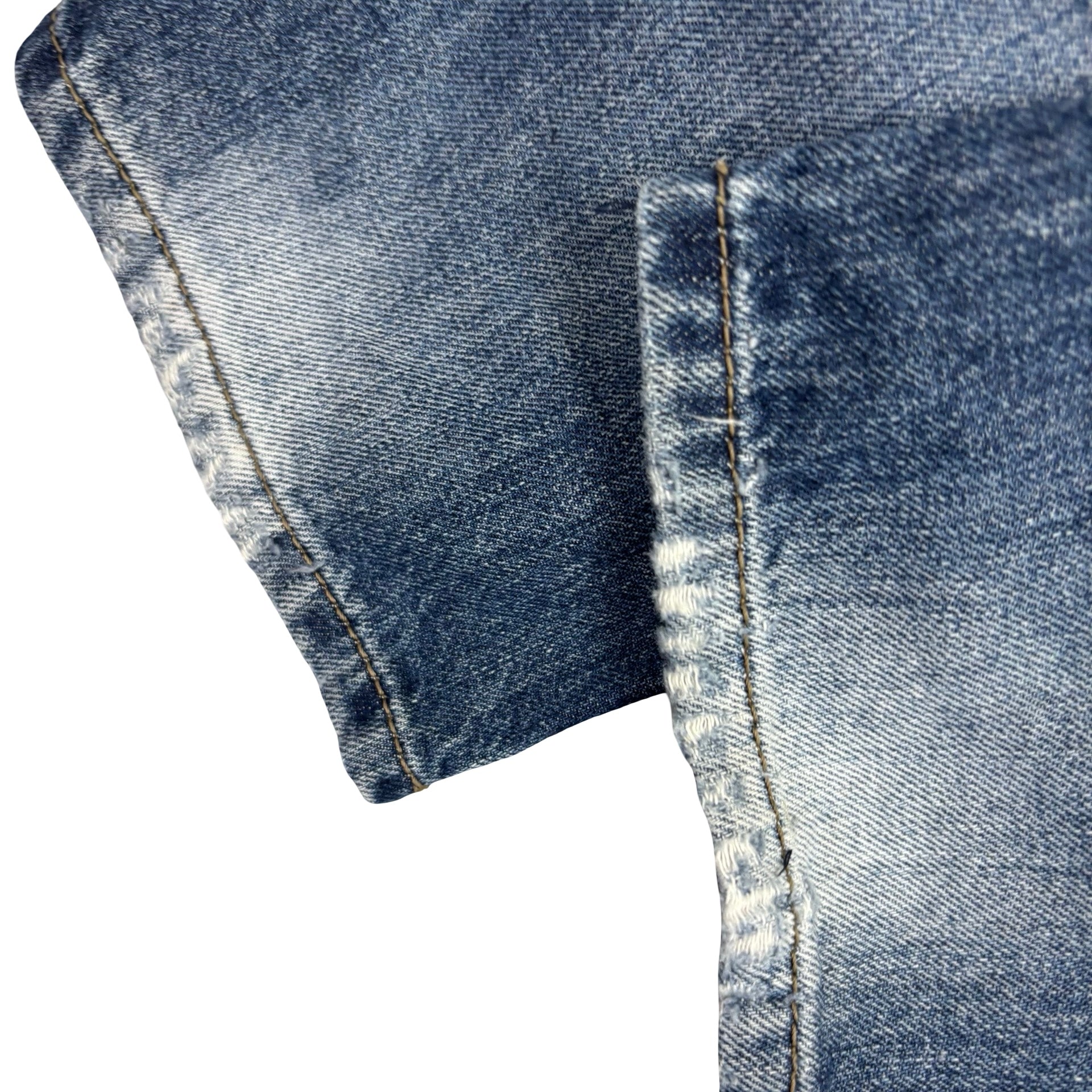 Diesel Thavar Jeans W30 L32 Mens Mid Blue Slim Skinny Fit Denim (E)