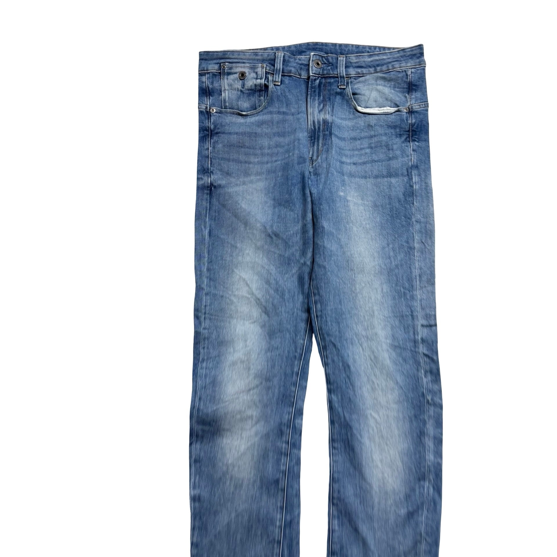 G-Star Type 3 Super Slim Jeans W32 L30 Mens Mid Blue Stretch Denim (E)