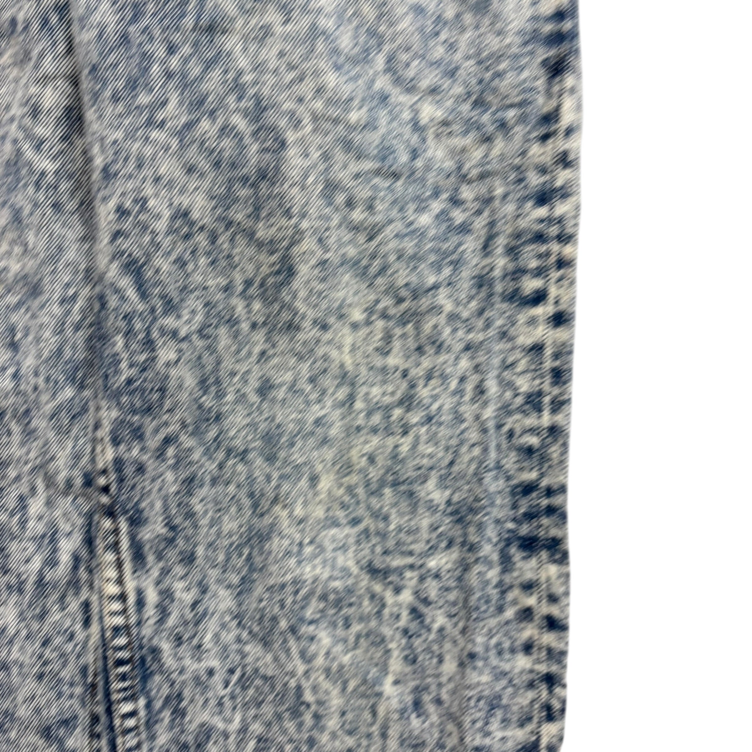 Levis Jeans W28 L34 Mens Acid Wash Blue Regular Tapered Fit Vintage Made In USA