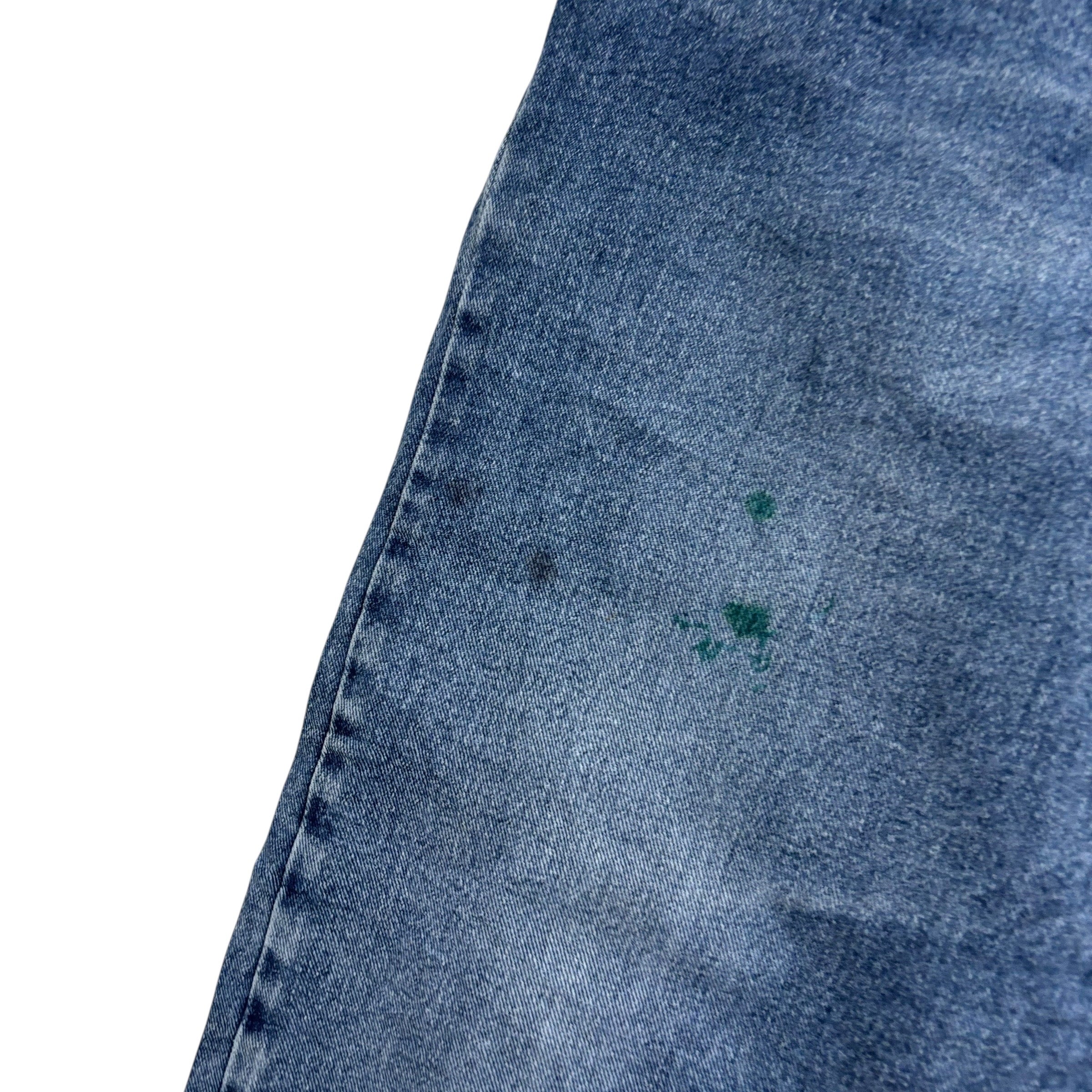 Wrangler Jeans W42 L30 Mens Mid Blue Relaxed Straight Fit Vintage Denim (F)