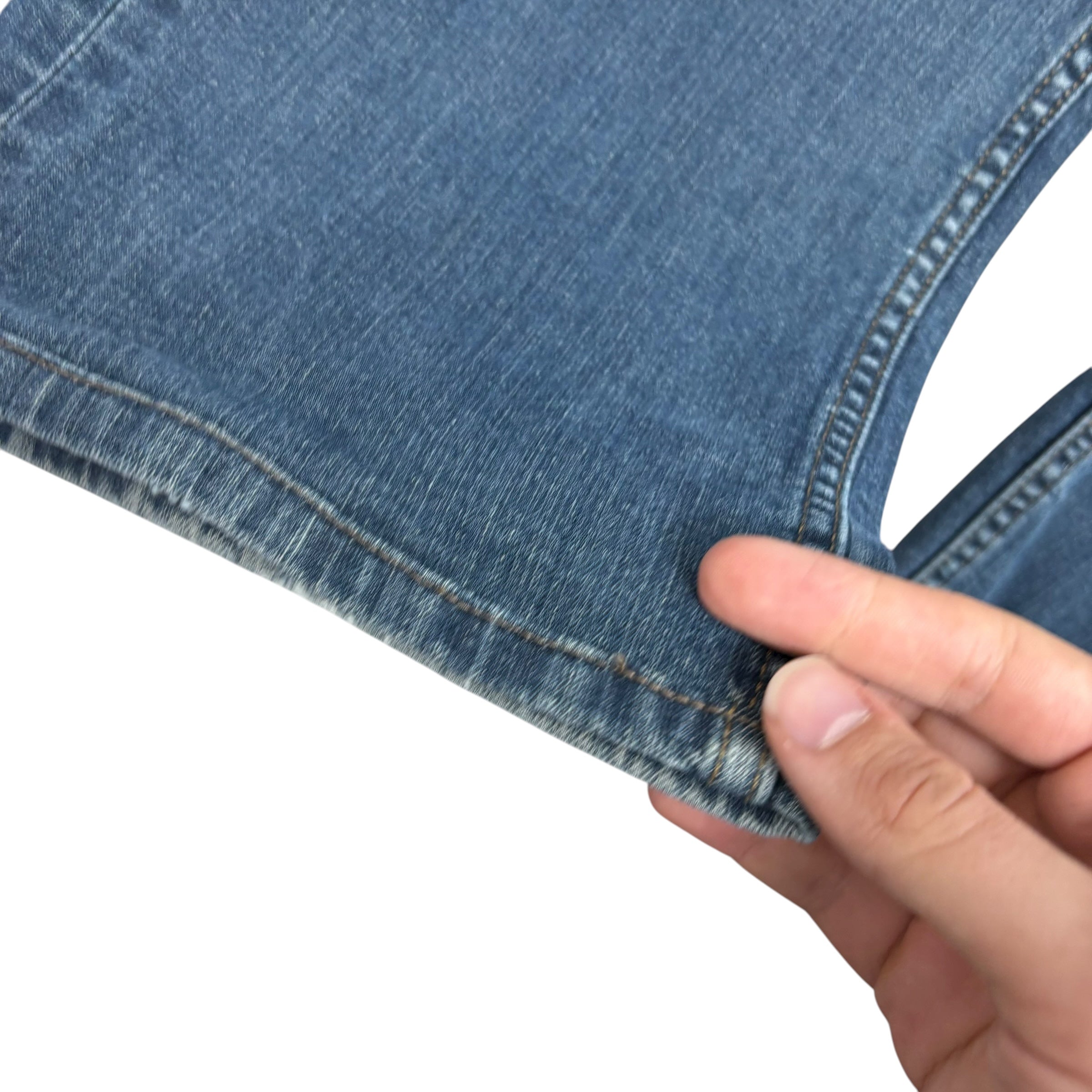 Levis 559 Jeans W33 L30 Mens Blue Relaxed Straight Fit Stretch Denim (F)