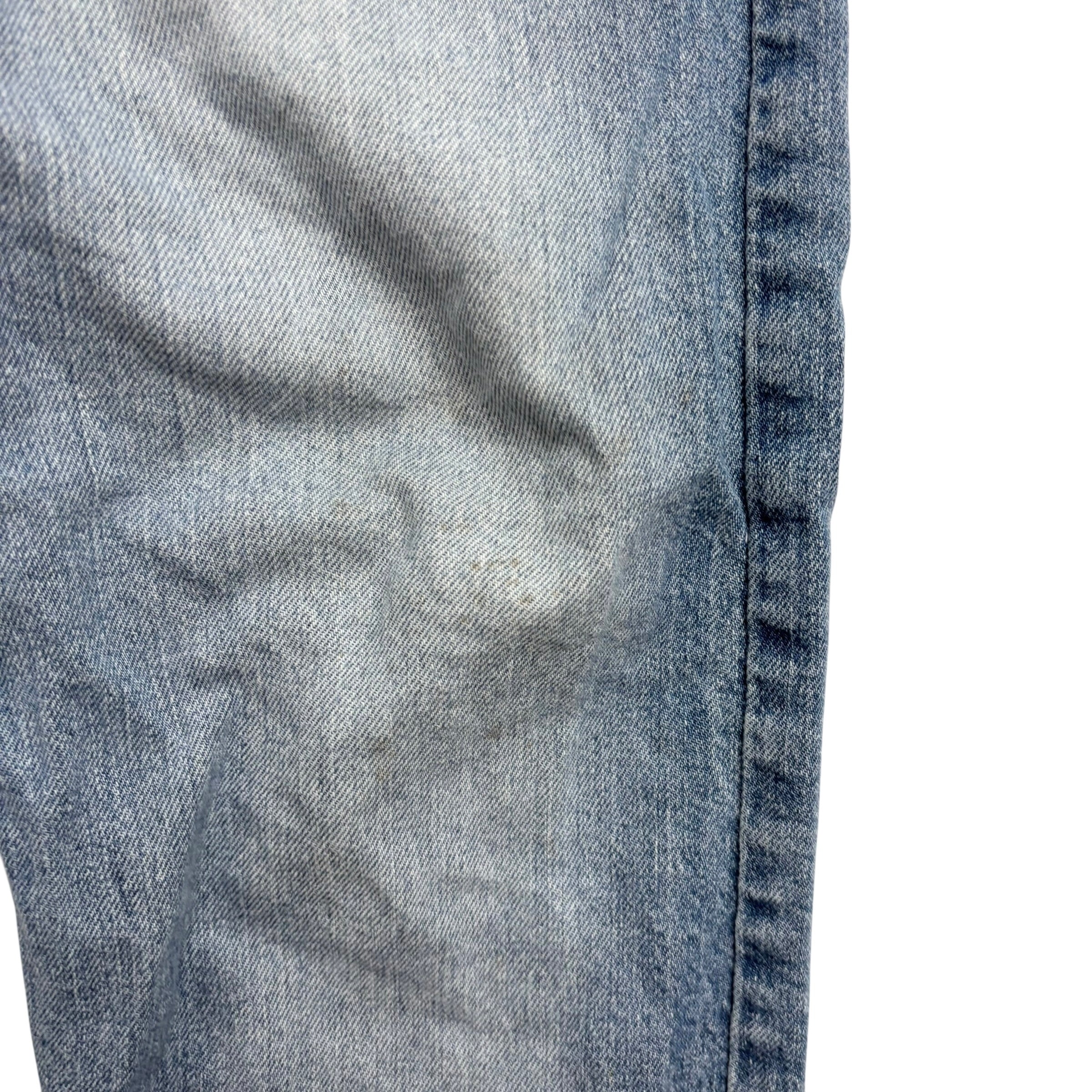 Levis 512 Jeans W36 L32 Mens Light Blue Slim Tapered Fit Stretch Denim (F)