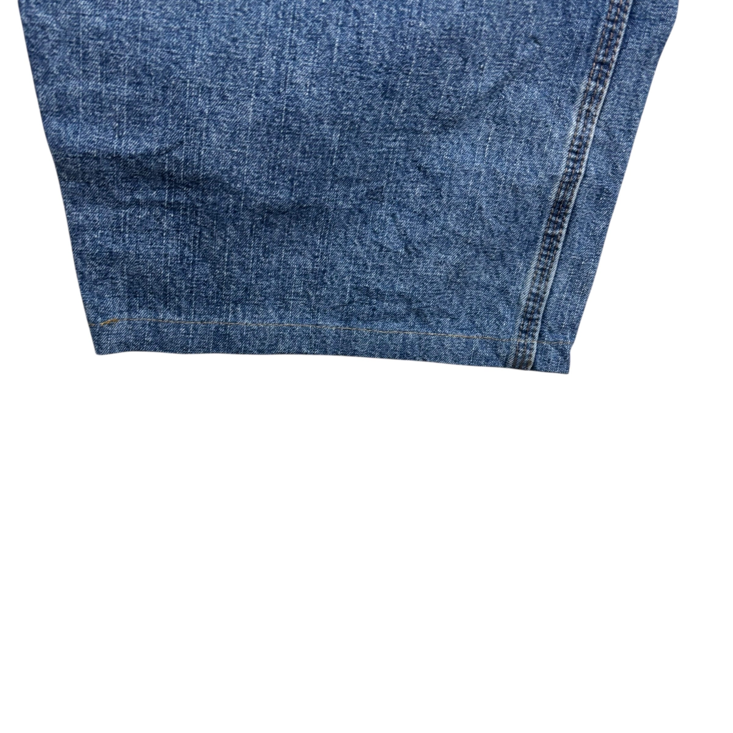 Wrangler Carpenter Jeans W42 L27 Mens Light Blue Relaxed Straight Fit Denim (E)