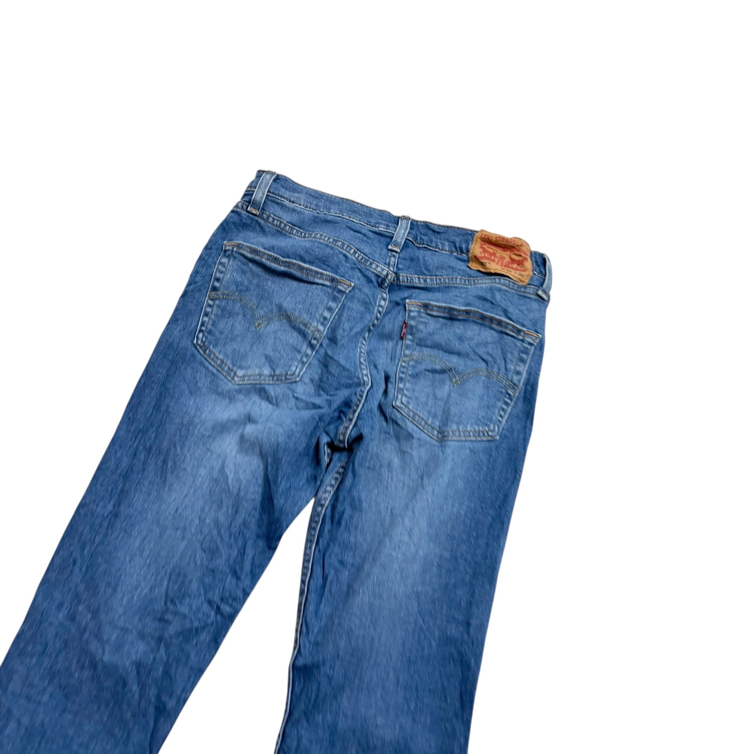 Levis 511 Jeans W31 L34 Mens Mid Blue Slim Fit Stretch Denim