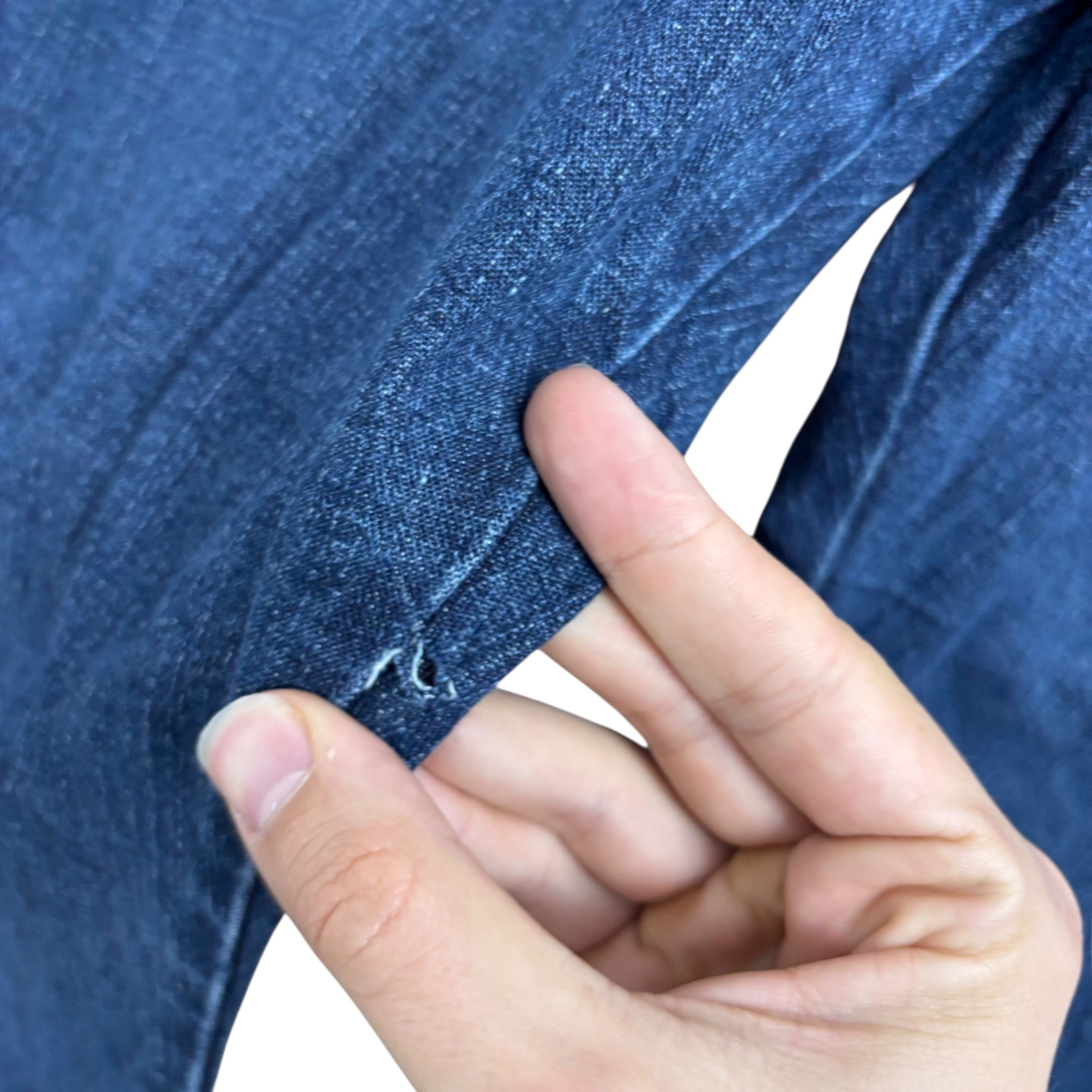 Wrangler Carpenter Jeans W40 L30 Mens Dark Blue Relaxed Straight Fit Stretch