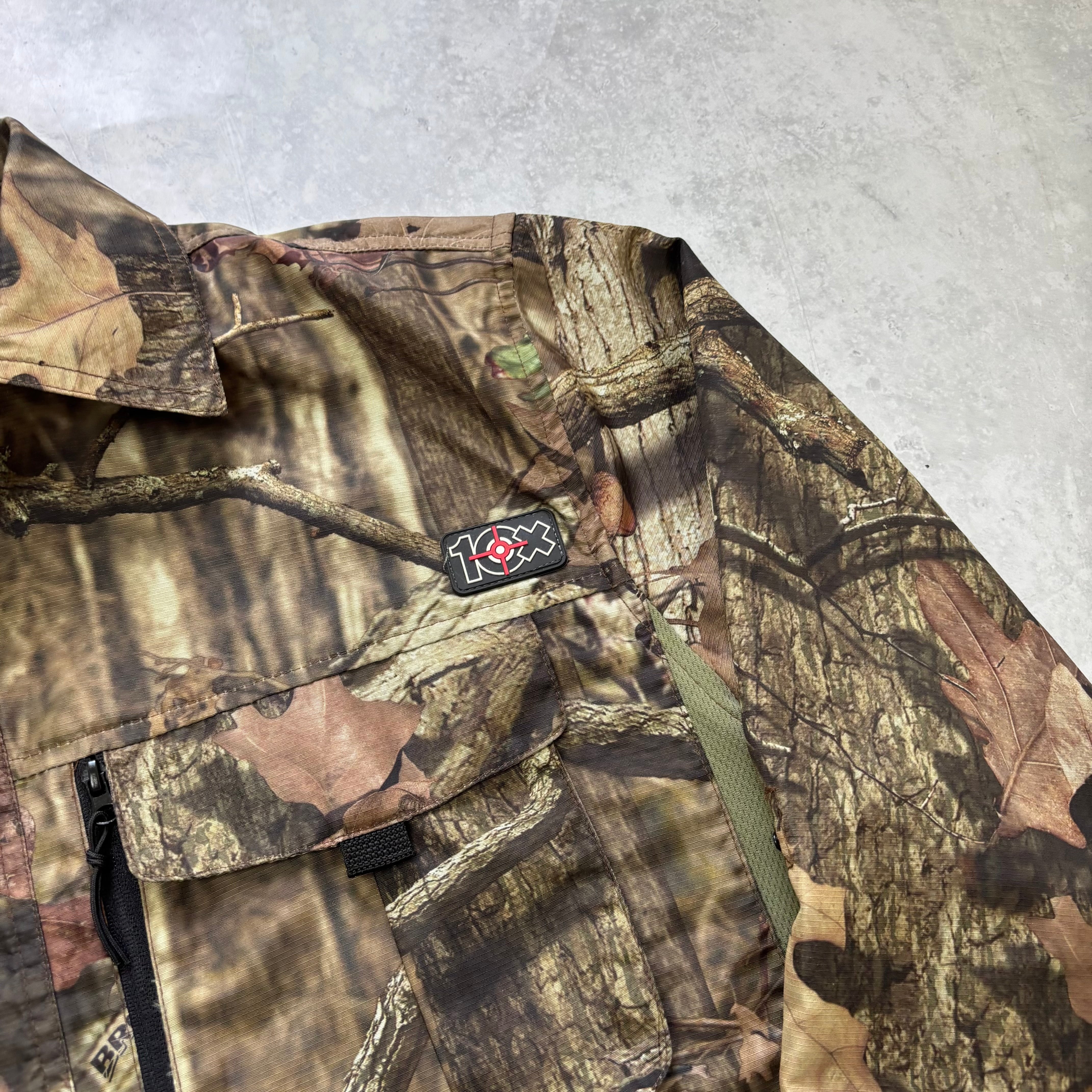 RealTree Shirt Mens Large Camo Hunting Polyester Lightweight (E)