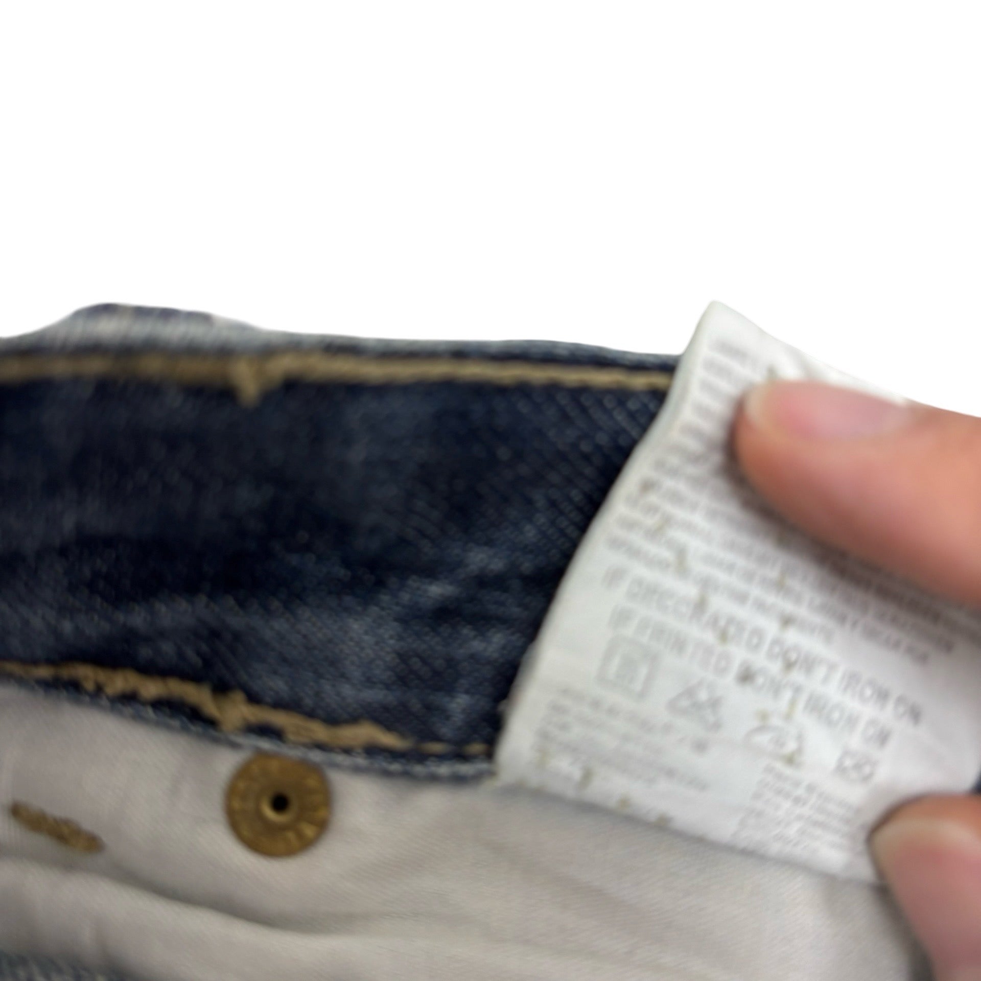 Diesel Rabox Jeans W31 L34 Mens Dark Blue Flare Bootcut Vintage Y2K (E)