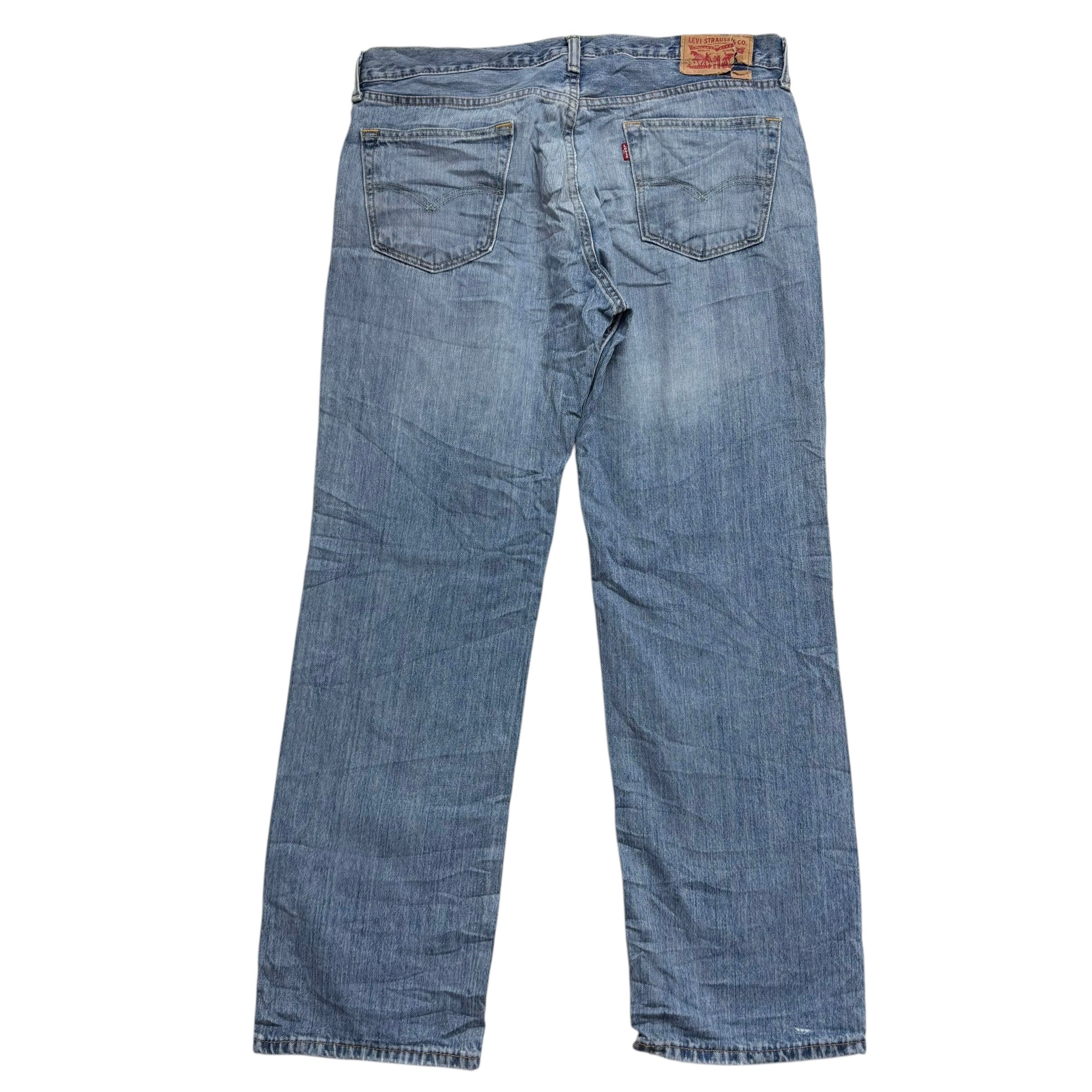 Levis 559 Jeans W36 L32 Mens Light Blue Baggy Relaxed Straight Fit Denim