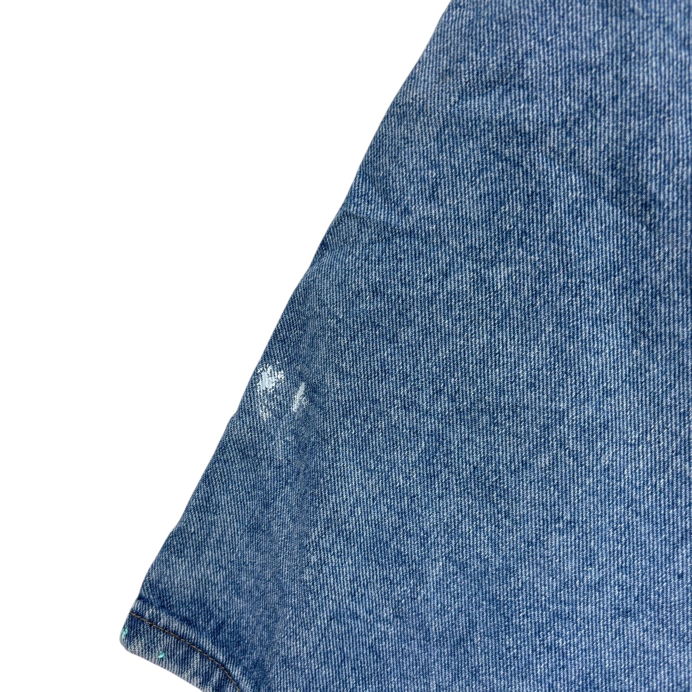 Wrangler Baggy Jorts W38 Mens Denim Shorts Light Blue Relaxed Fit (F)