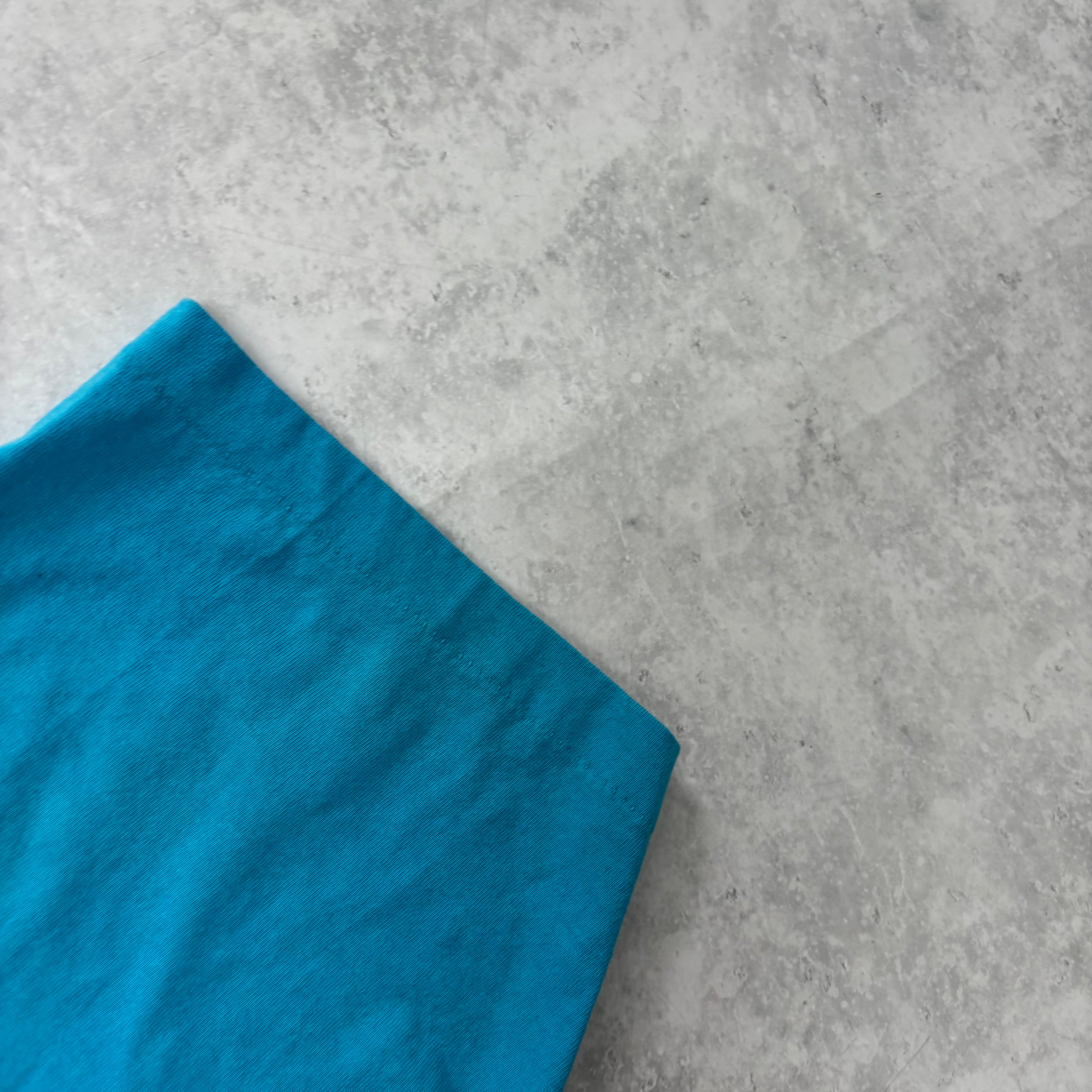 Vintage T Shirt Mens Large Blue Single Stitch Graphic Print 90s USA (E)