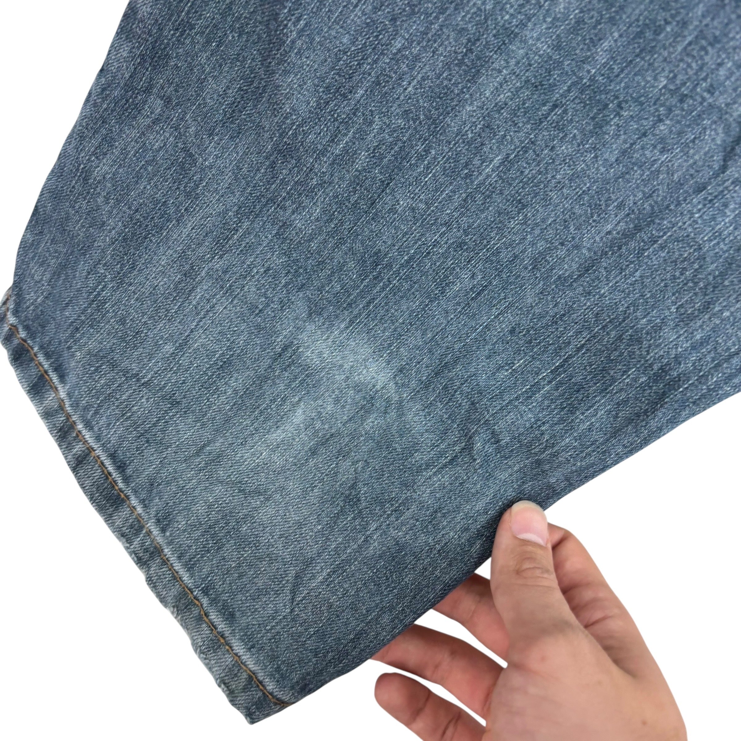 Levis 559 Jeans W38 L32 Mens Blue Baggy Relaxed Straight Fit Denim