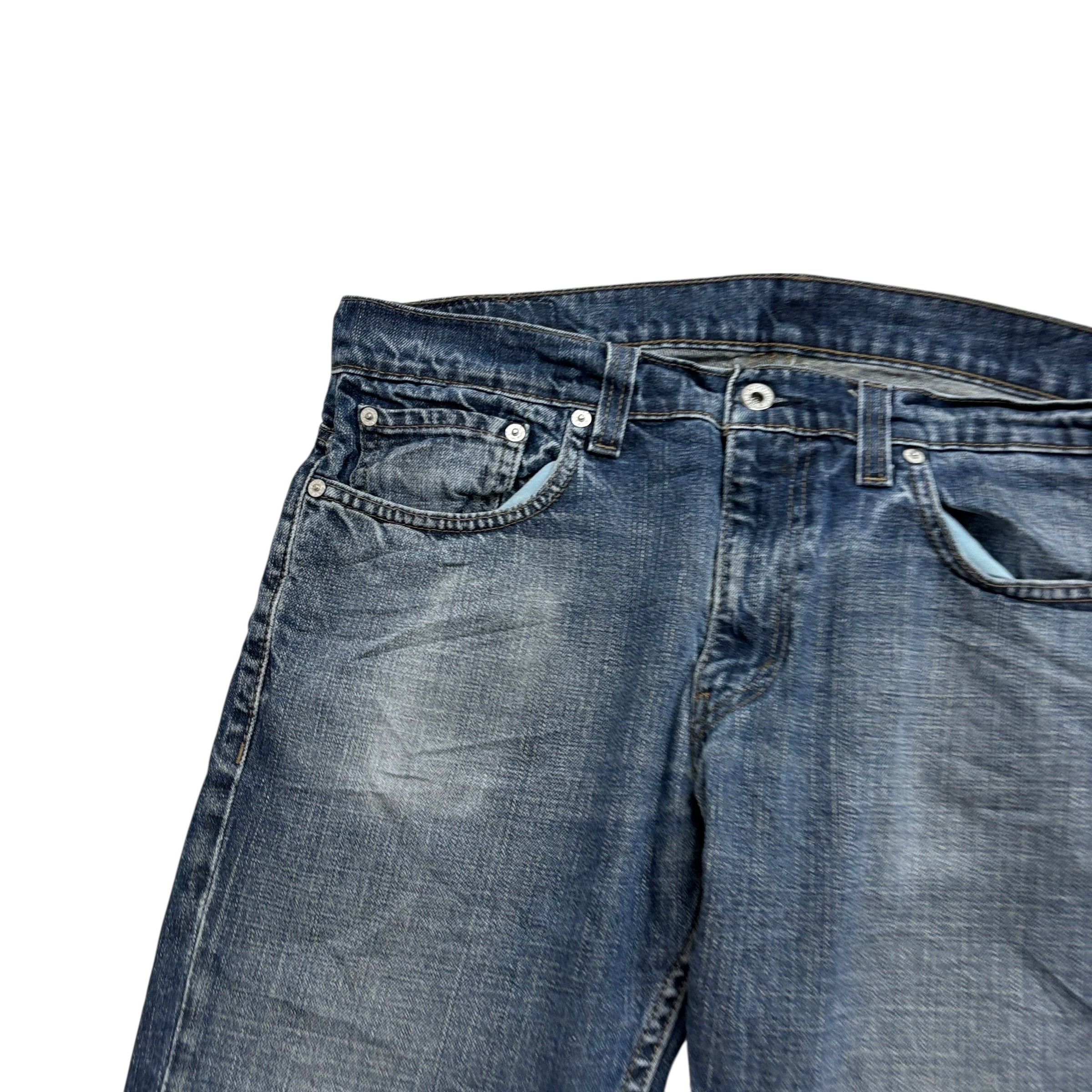 Levis 511 Jeans W34 L30 Mens Dark Blue Slim Fit Stretch Vintage Denim