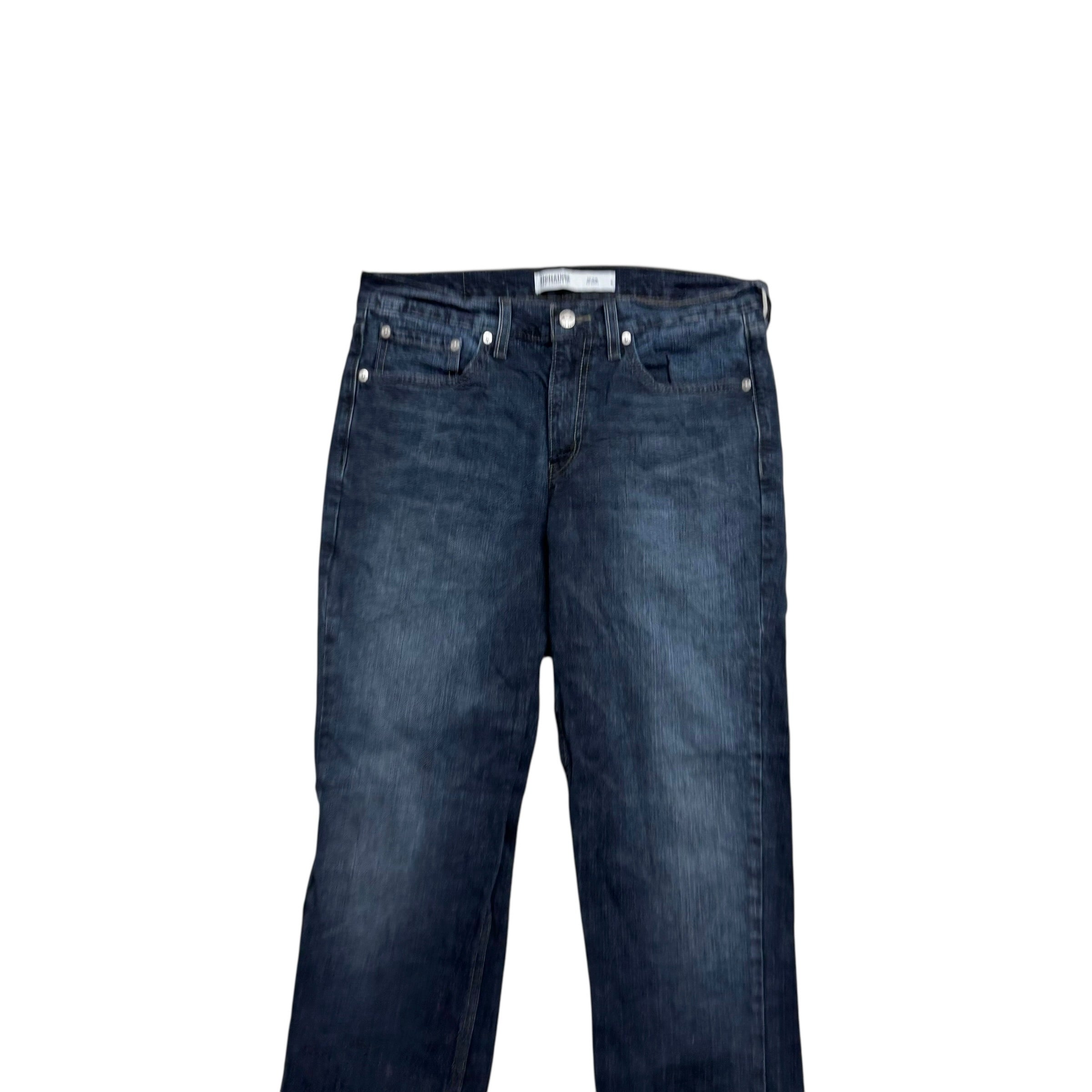 Levis Signature Jeans W33 L30 Mens Navy Blue Slim Fit Stretch Denim (E)