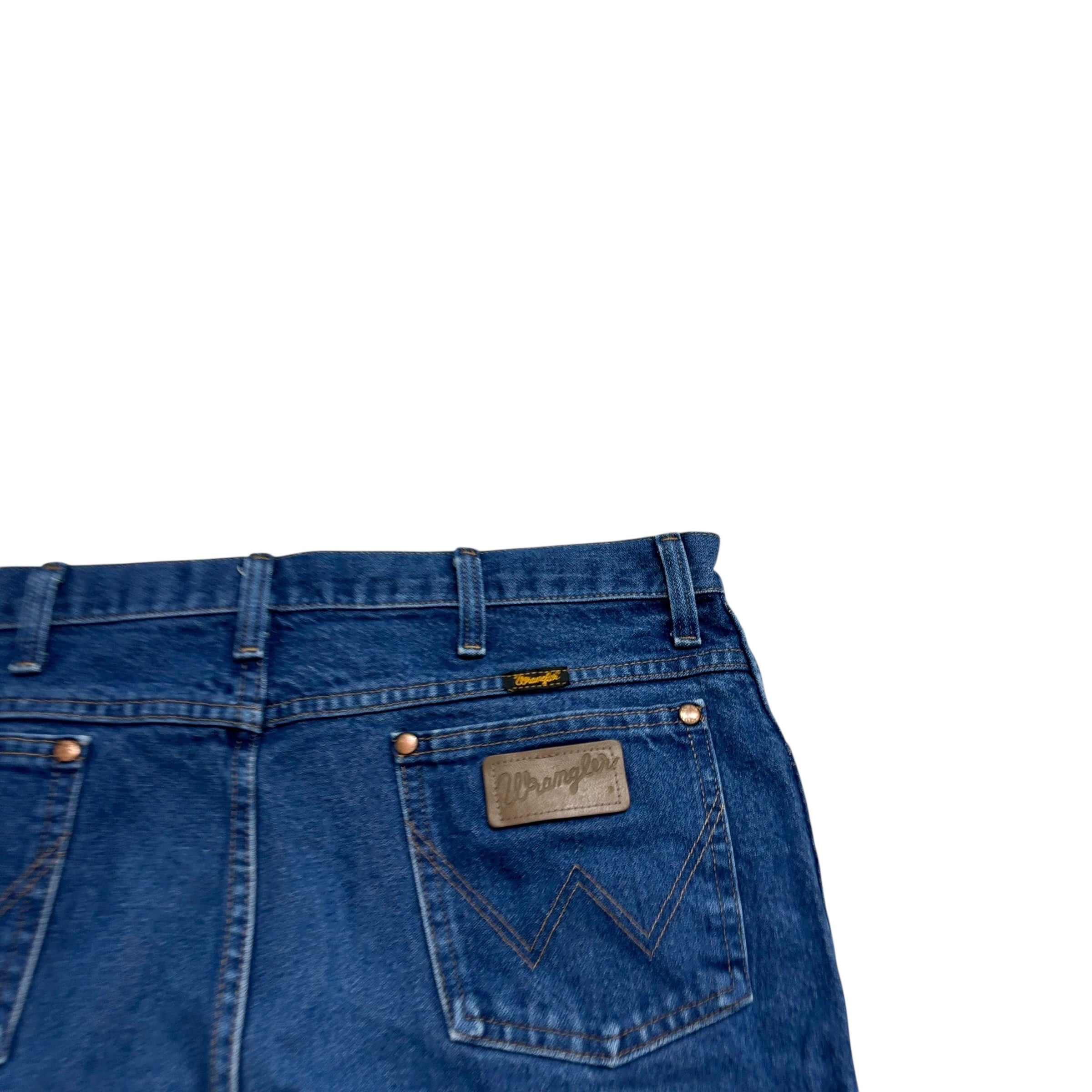 Wrangler Jeans Cowboy Cut W34 L30 Mens Mid Blue 936 Slim Fit Denim (E)