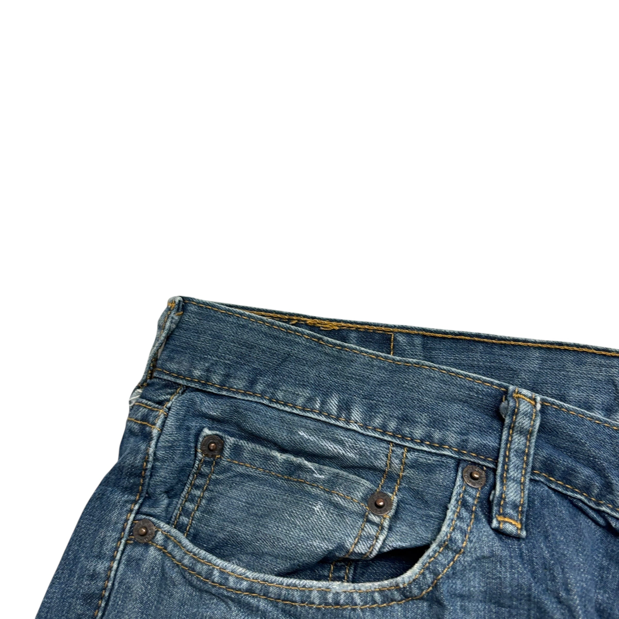 Levis 559 Jeans W34 L30 Mens Dark Blue Baggy Relaxed Straight Fit Denim