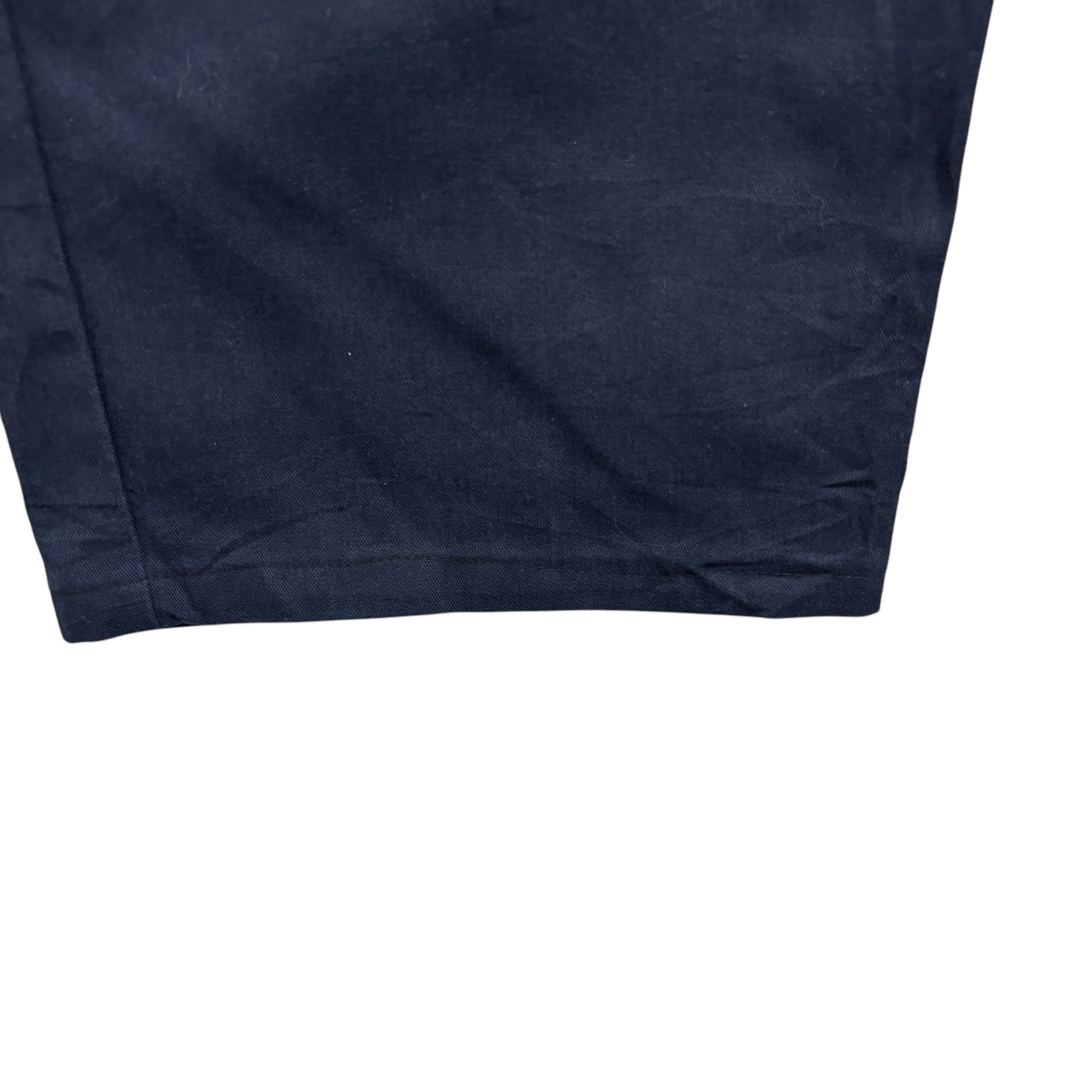 Dickies Trousers W42 L31 Mens Navy Blue Pants Original Straight Fit Workwear (E)