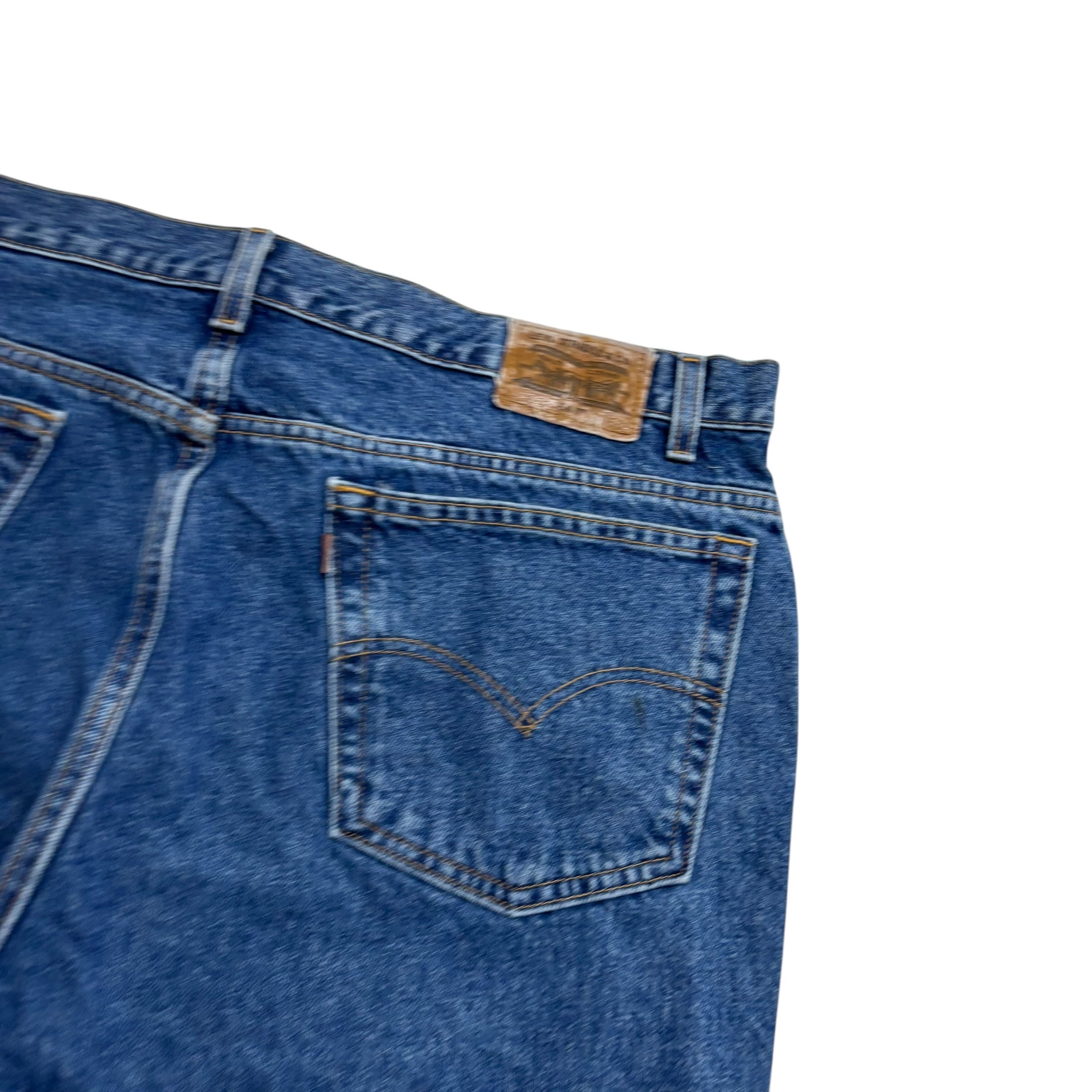 Levis 540 Jeans W42 L30 Mens Mid Blue Relaxed Tapered Fit Vintage Denim