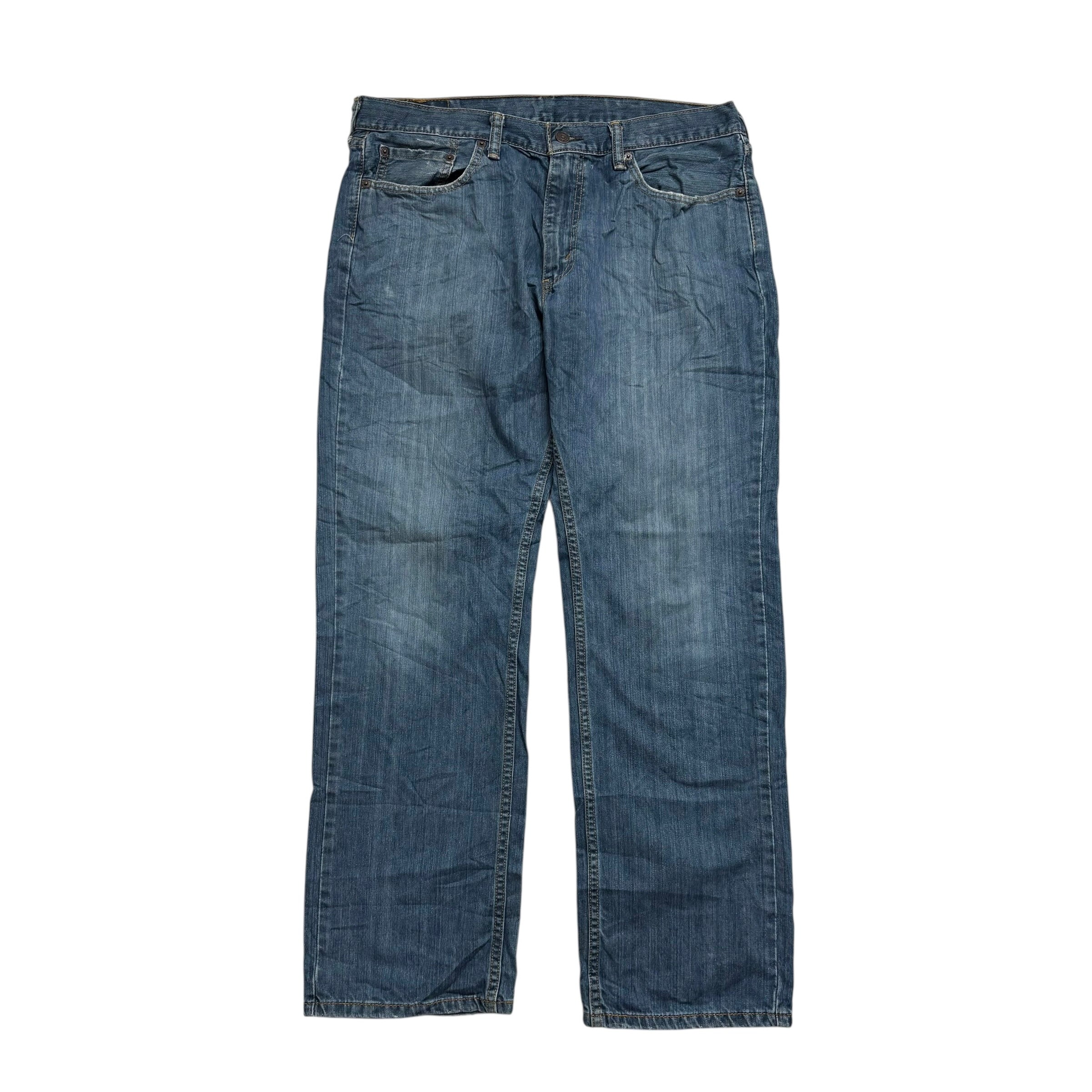 Levis 559 Jeans W34 L30 Mens Dark Blue Baggy Relaxed Straight Fit Denim