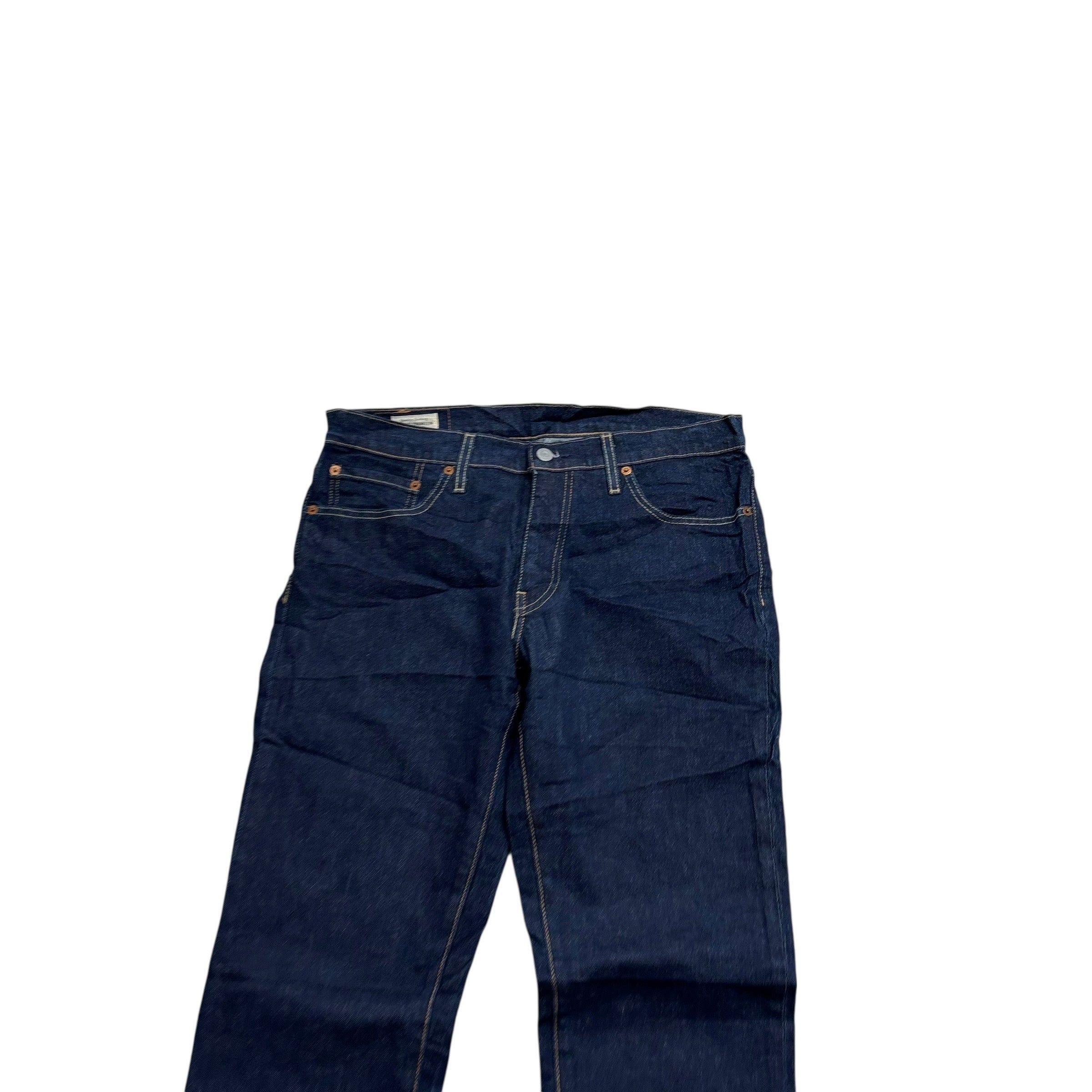 Levis 511 Jeans W32 L34 Mens Dark Blue Slim Fit Stretch Premium Denim (E)