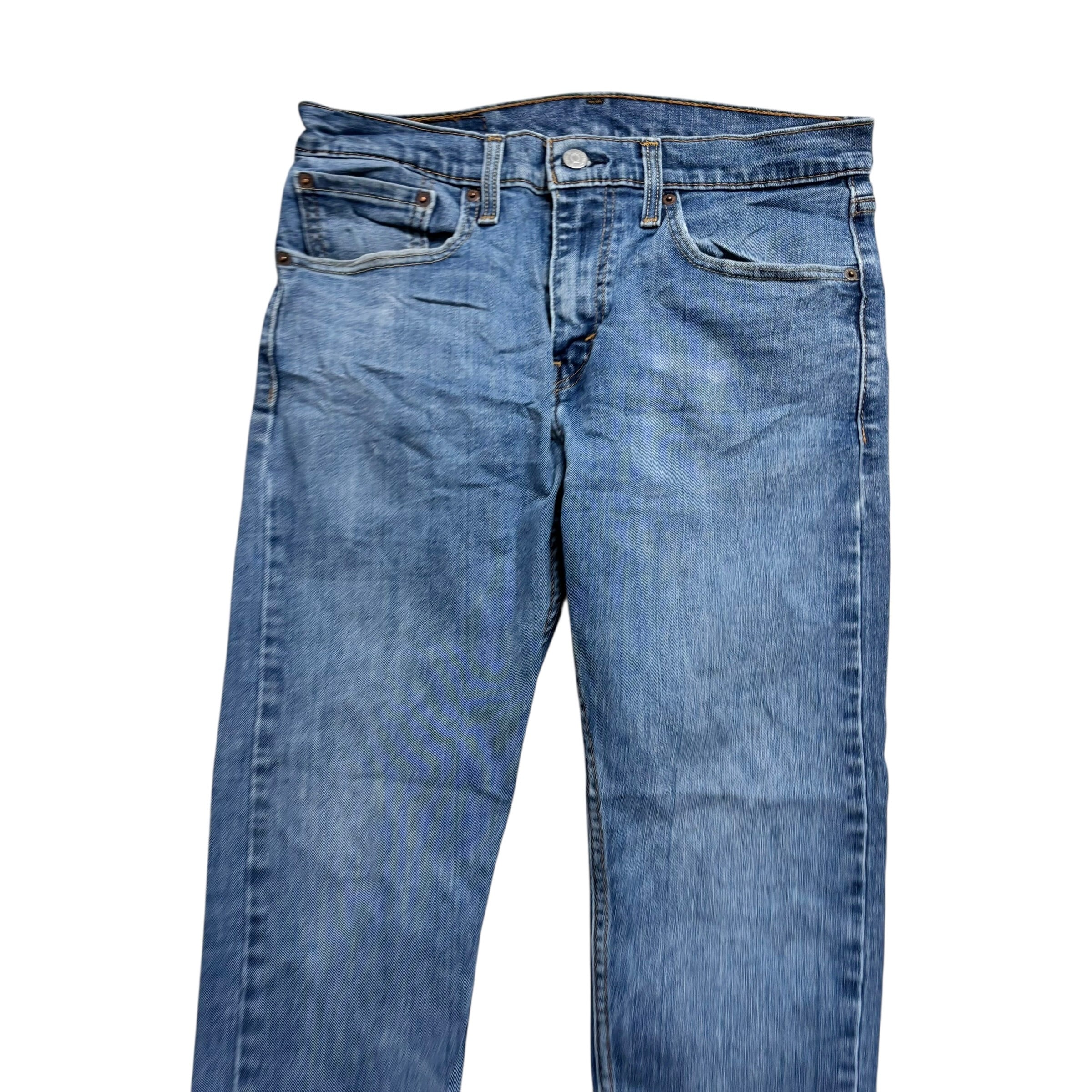 Levis 512 Jeans W31 L28 Mens Light Blue Slim Tapered Fit Stretch Denim (E)