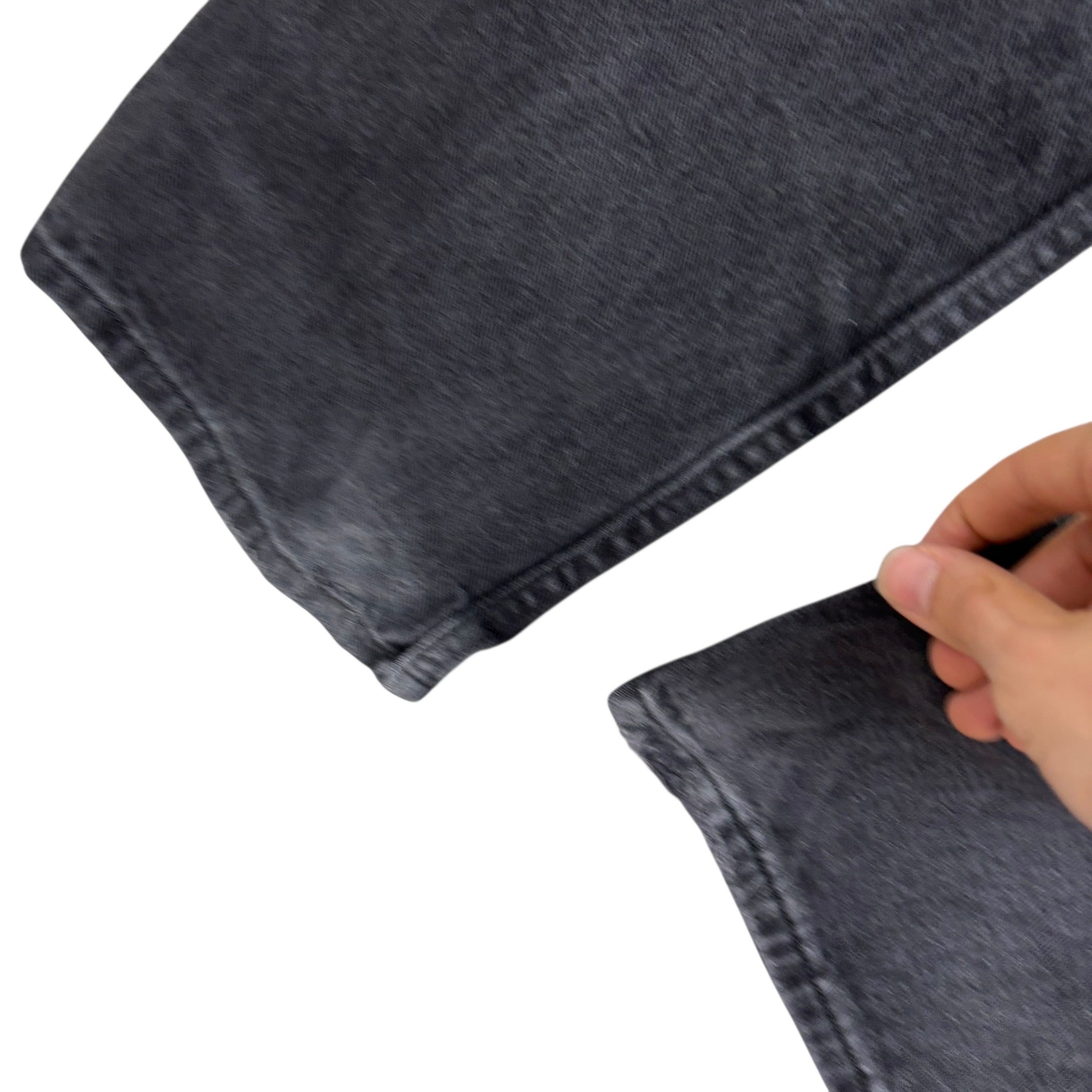 Lee Jeans W40 L29 Mens Black Regular Straight Fit Denim (F)