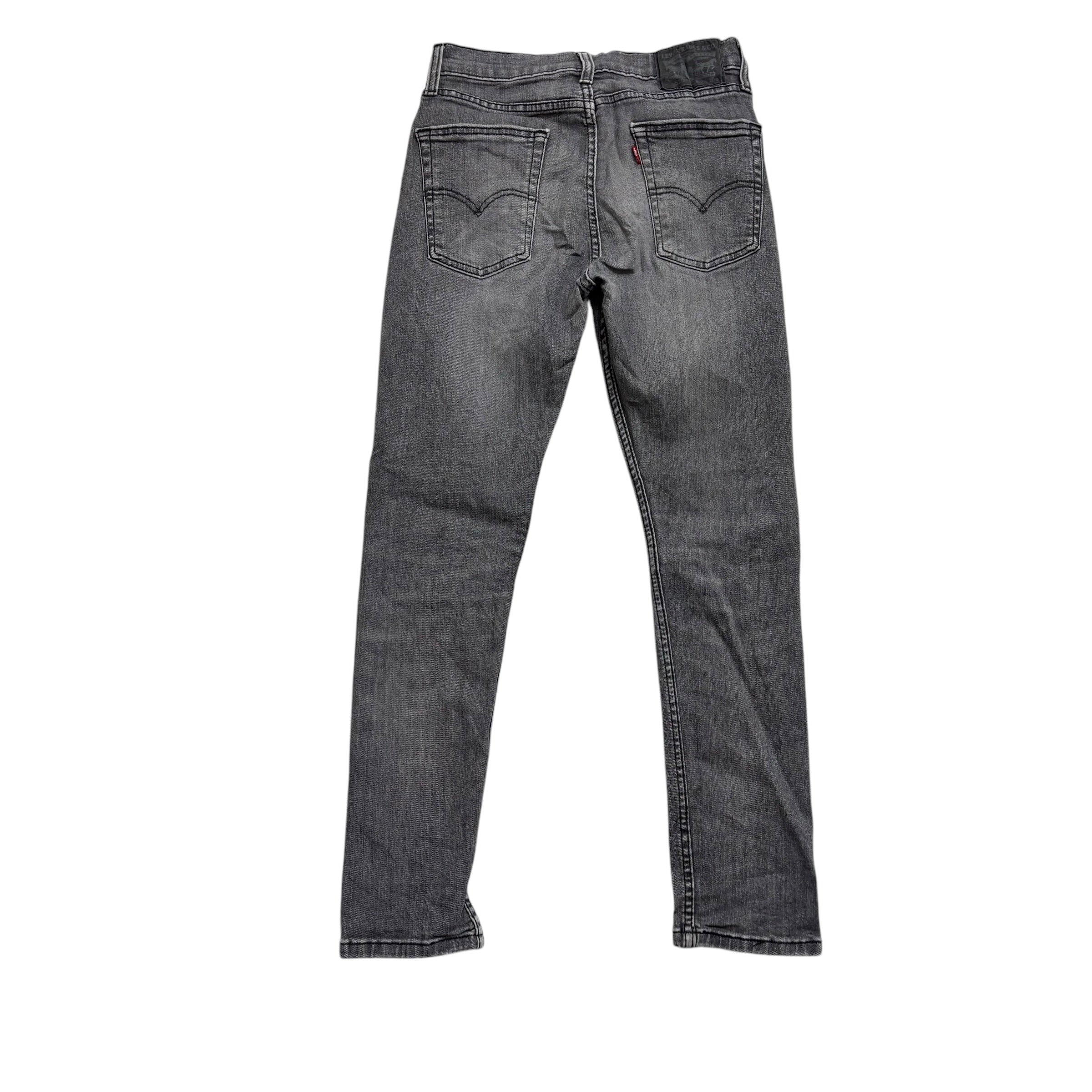 Levis 510 Jeans W27 L28 Mens Grey Skinny Fit Stretch Denim (E)
