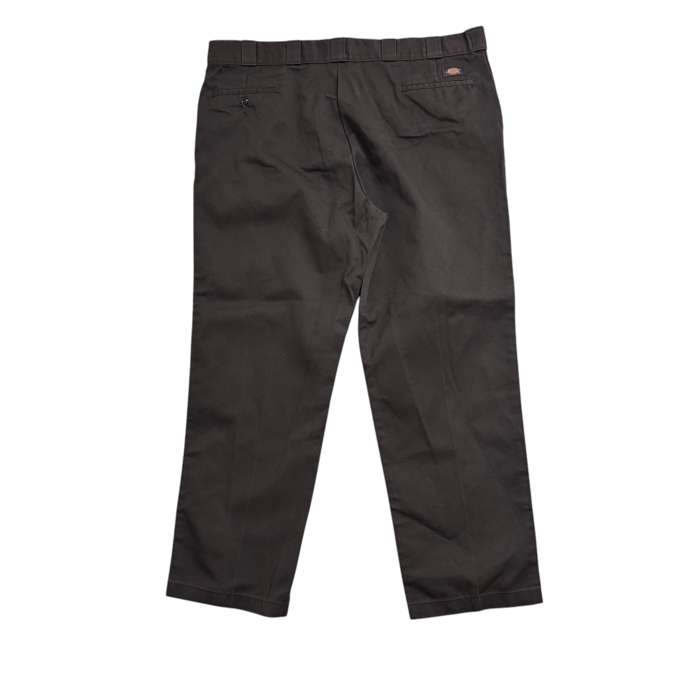 Dickies 874 Trousers W44 L32 Mens Brown Pants Original Straight Fit Workwear