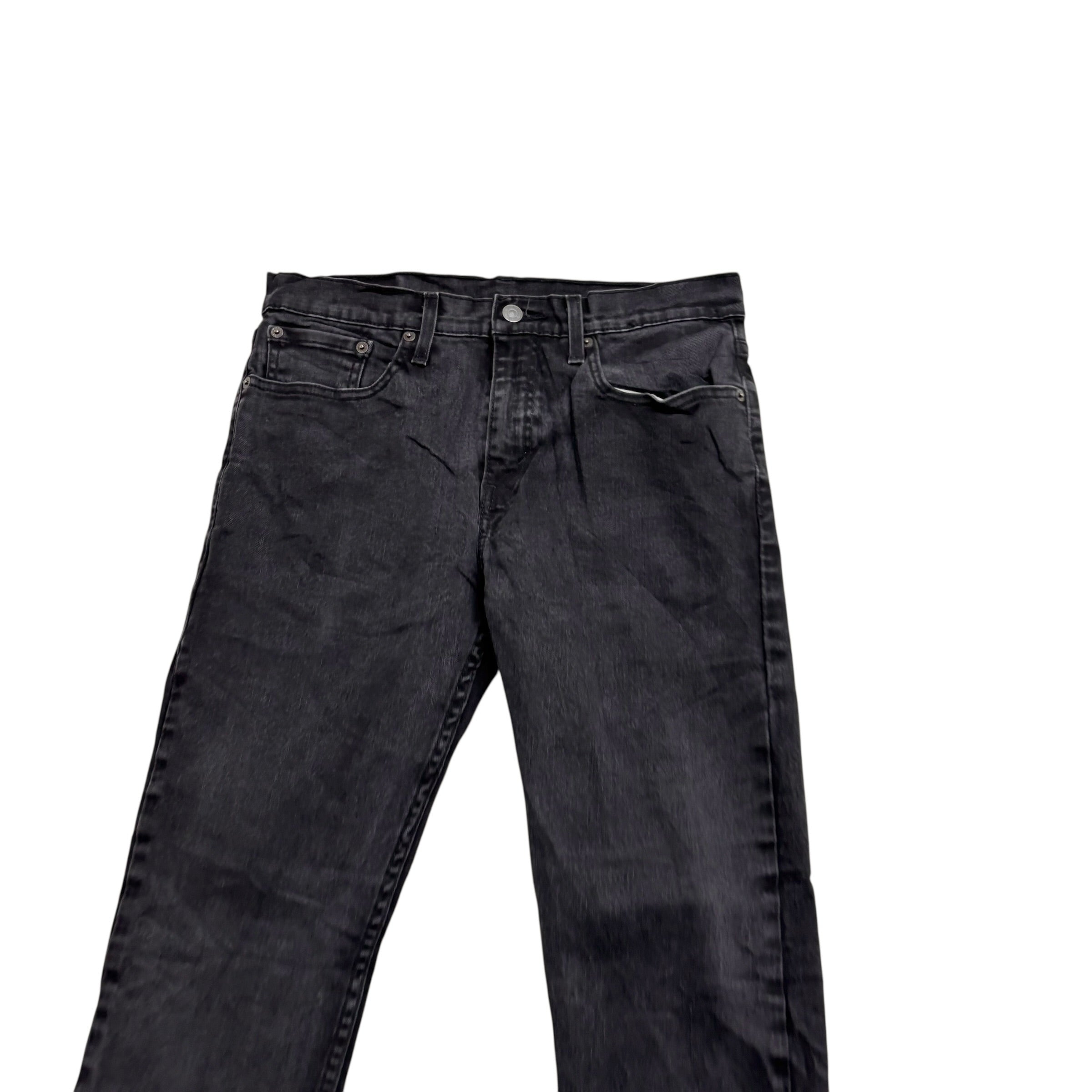 Levis 512 Jeans W30 L31 Mens Black Slim Tapered Fit Stretch Denim