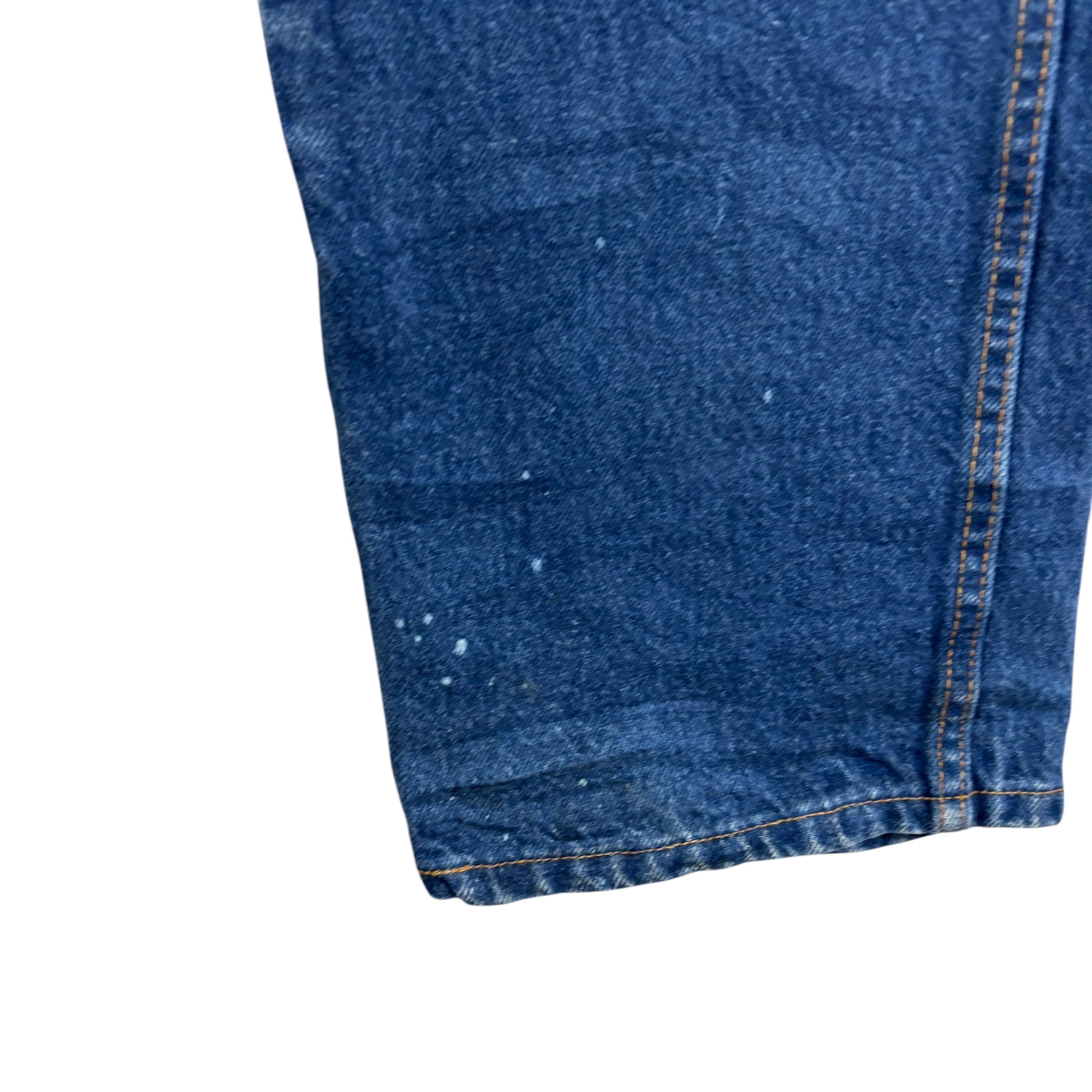 Dickies Jeans W42 L30 Mens Mid Blue Regular Straight Fit Denim
