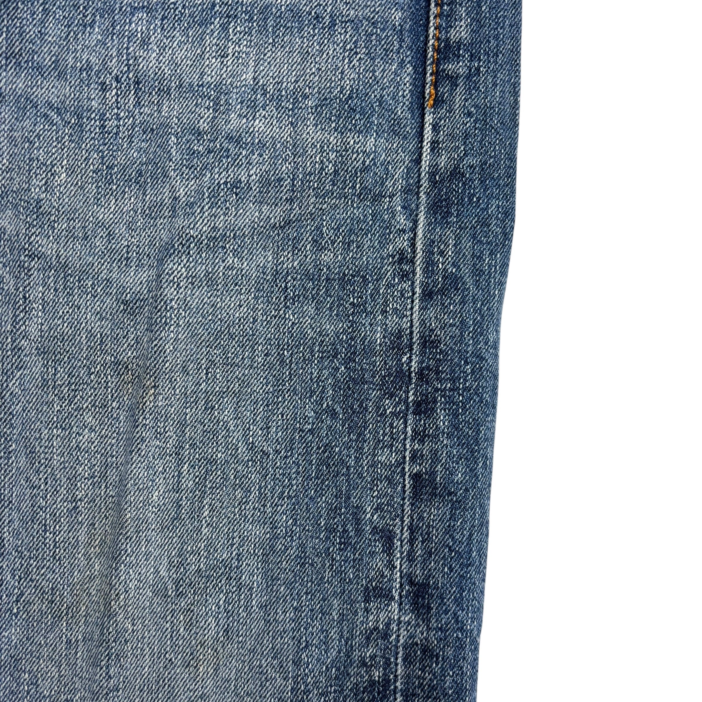 Levis 511 Jeans W33 L32 Mens Mid Blue Slim Fit Denim