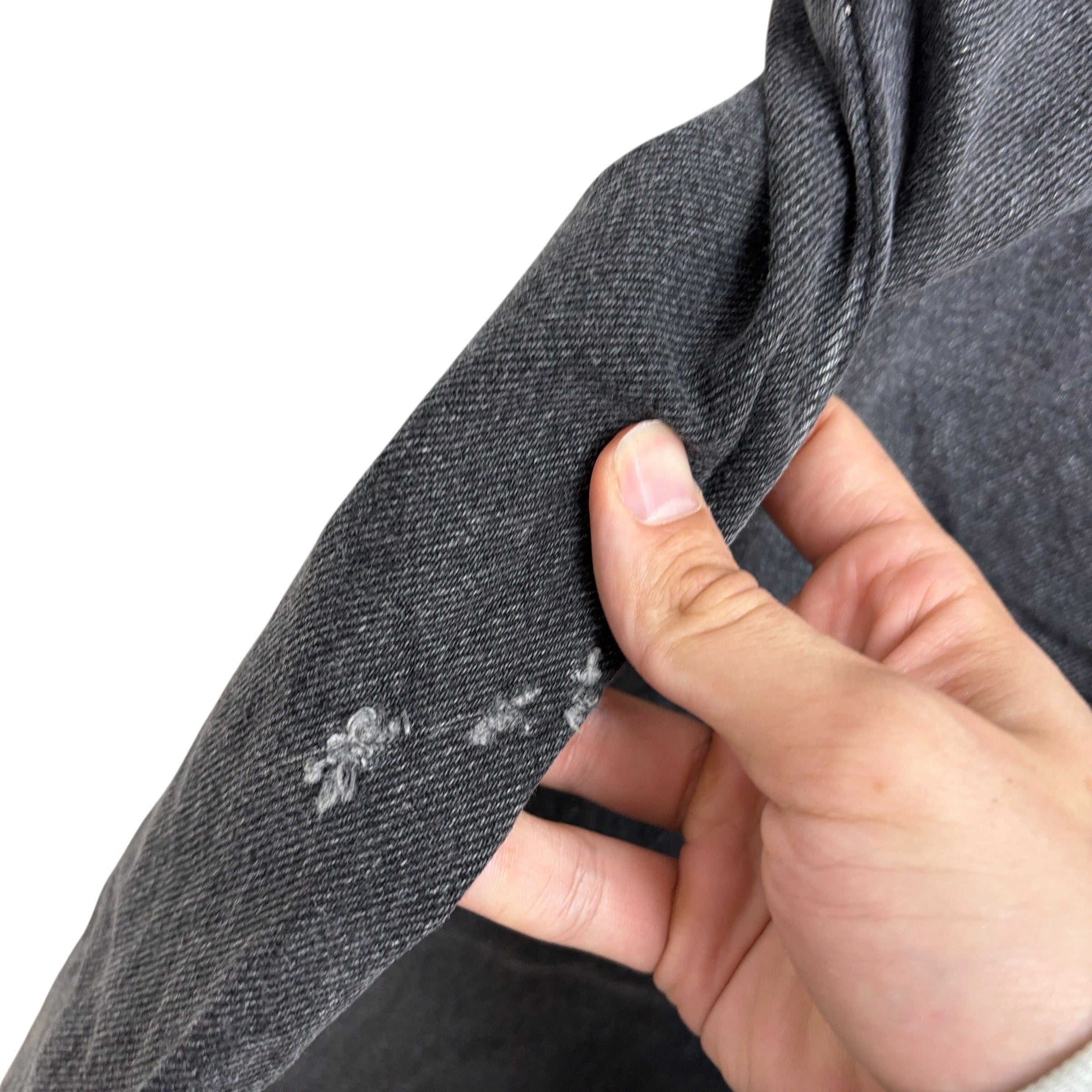 Wrangler Jeans W44 L30 Mens Black Baggy Relaxed Straight Fit Denim