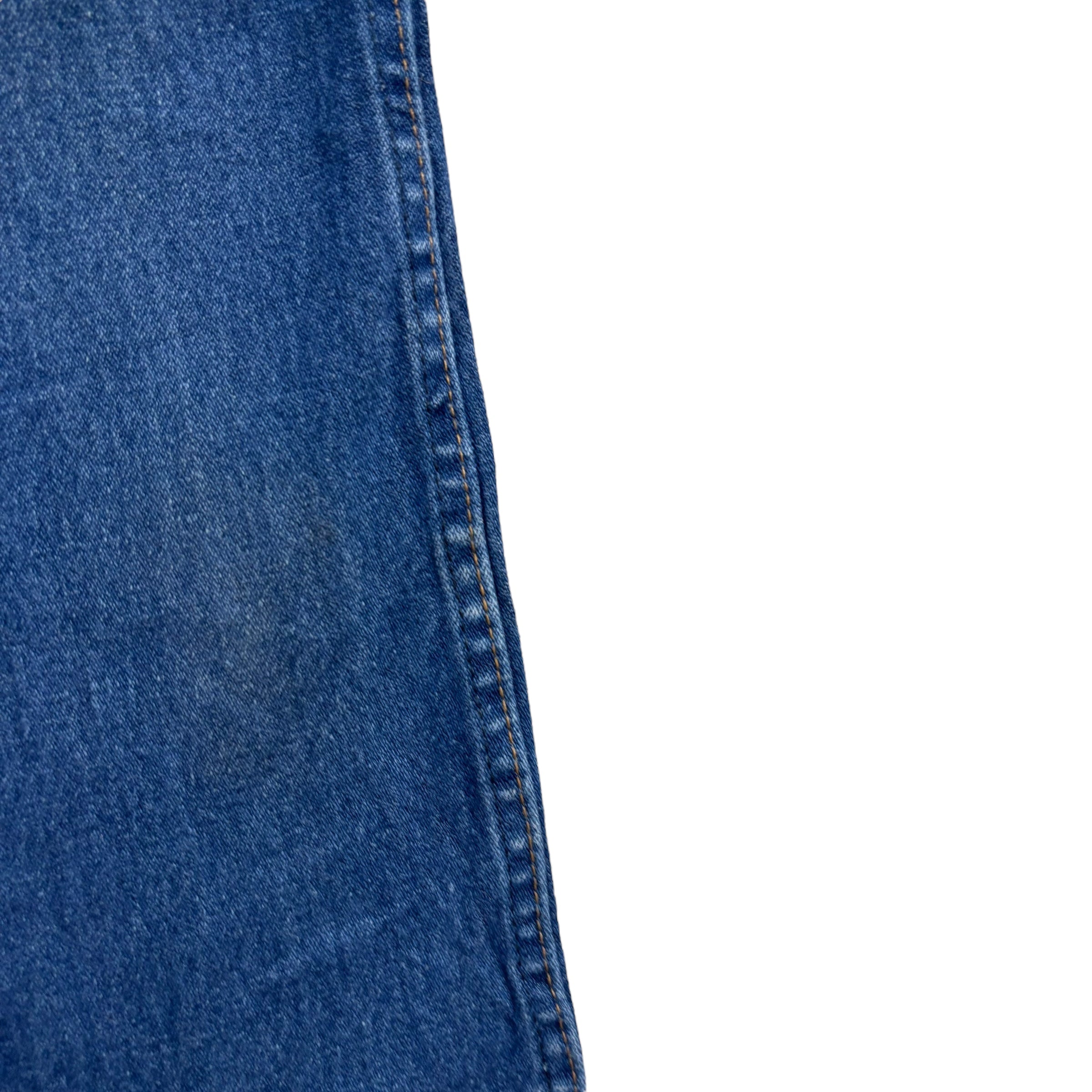 Wrangler Jeans Cowboy Cut W36 L31 Mens Mid Blue 13MWZ Original Fit Denim