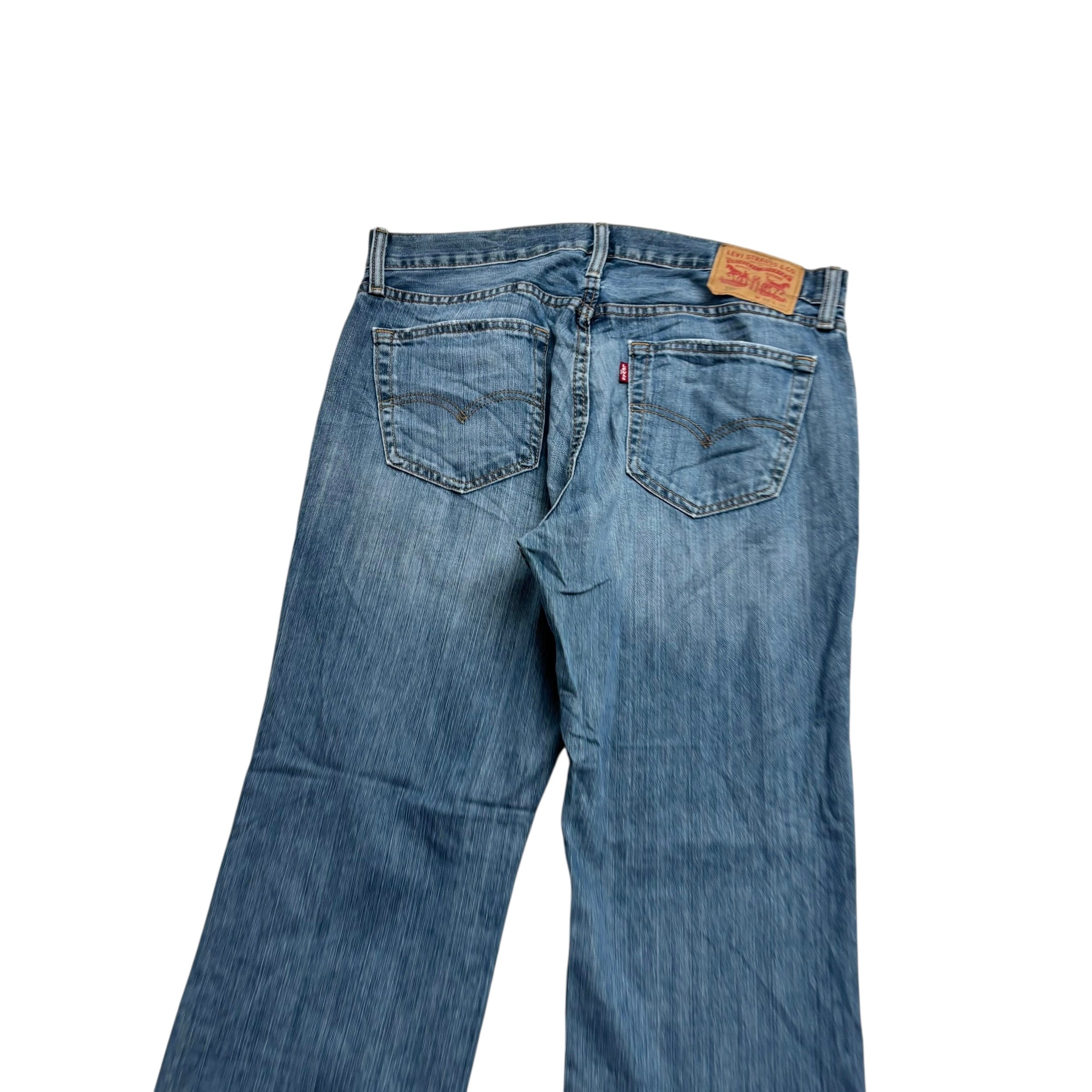 Levis 559 Jeans W33 L30 Mens Blue Baggy Relaxed Straight Fit Denim