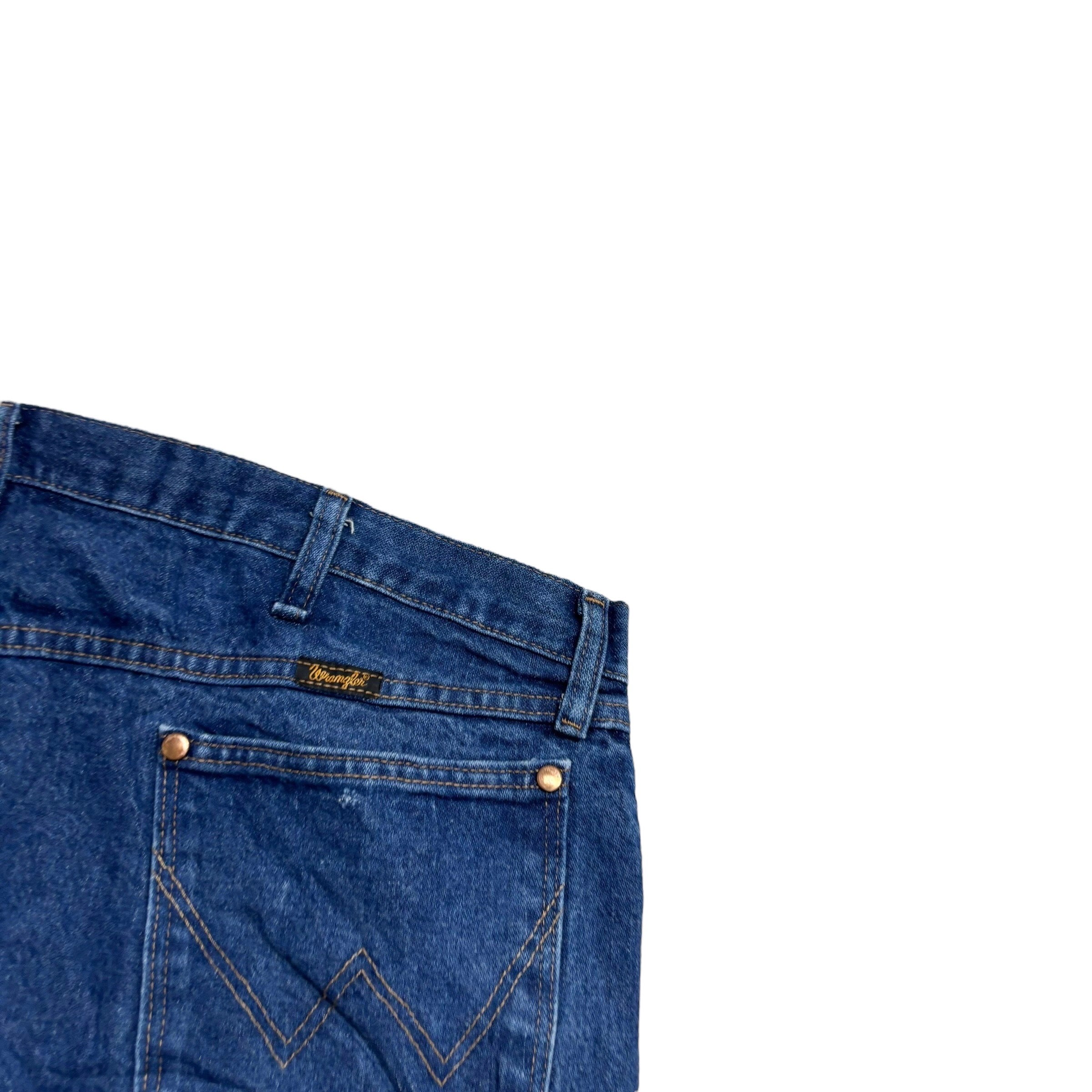 Wrangler Jeans Cowboy Cut W42 L30 Mens Mid Blue 13MWZ Original Fit Denim