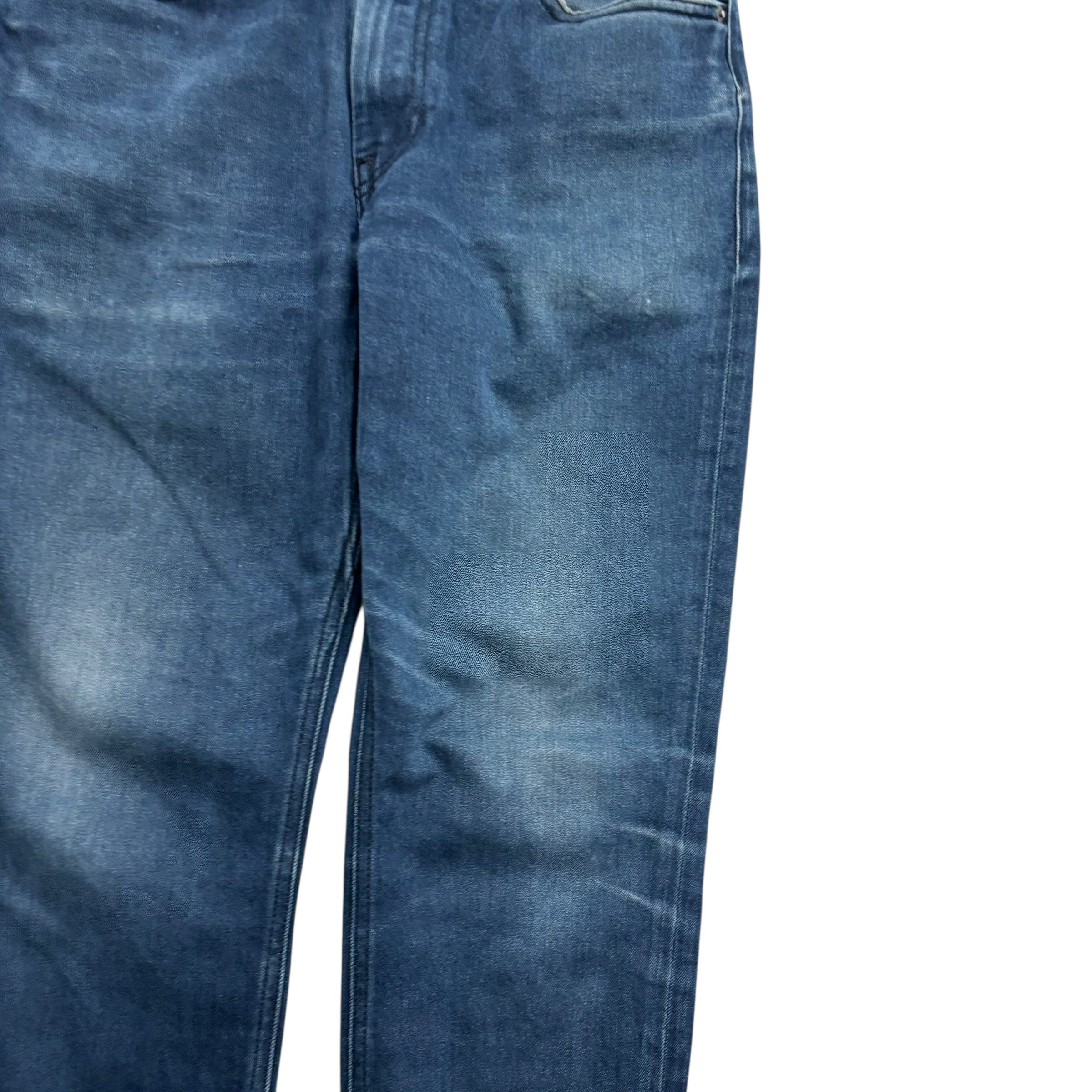 Levis 511 Commuter Jeans W32 L29 Mens Navy Blue Slim Fit Stretch Denim (F)