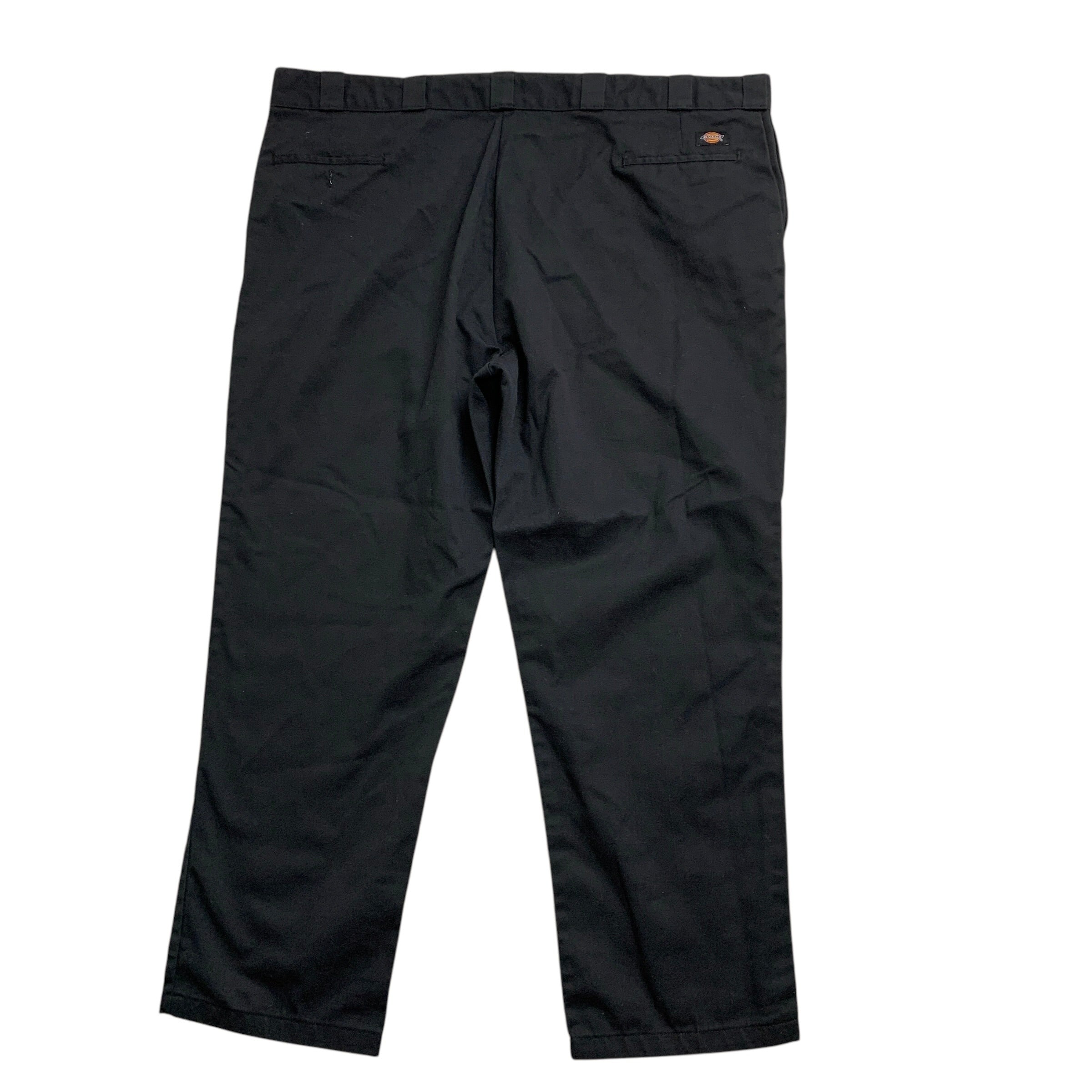 Dickies 874 Trousers W50 L32 Mens Black Pants Original Straight Fit Workwear