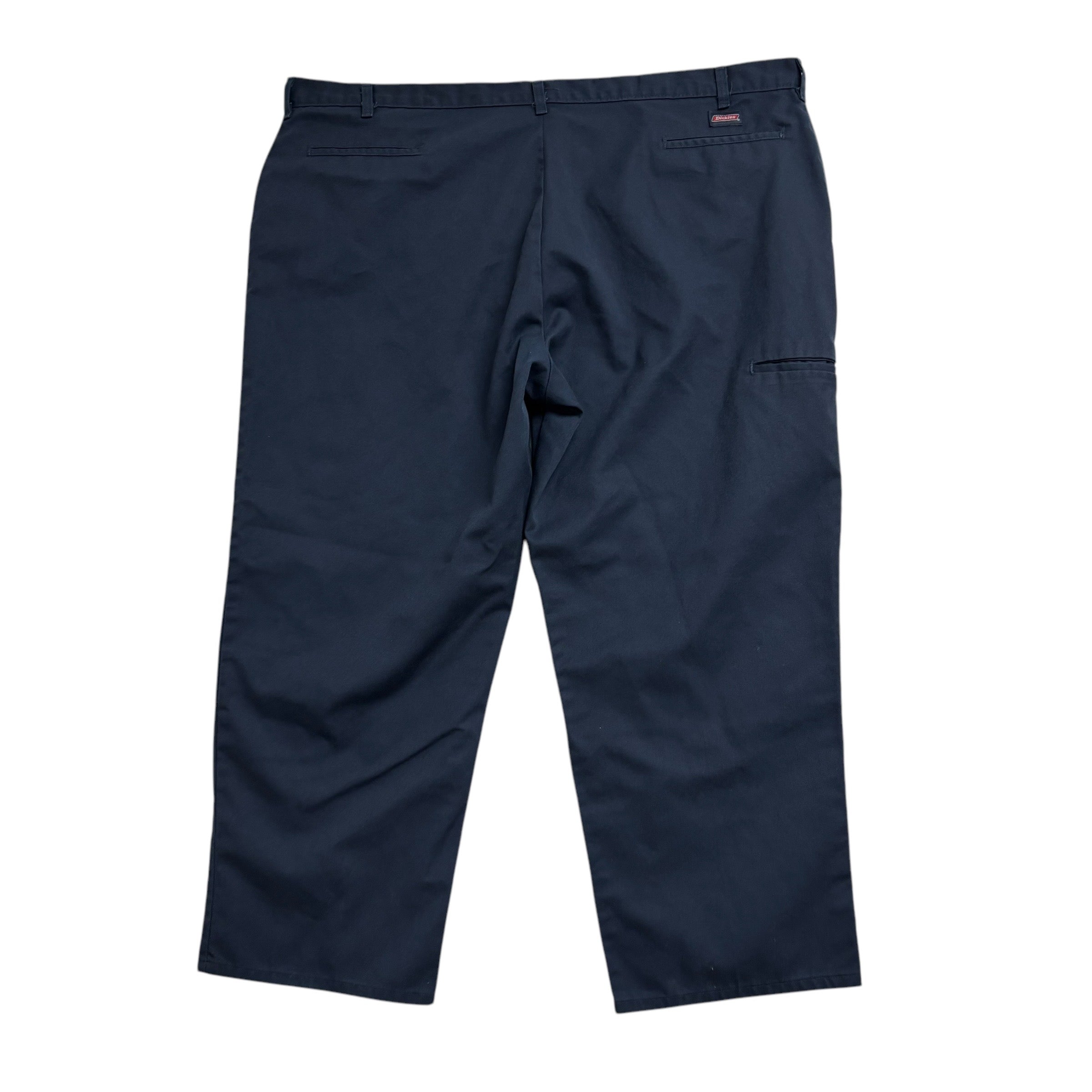 Dickies Double Knee Trousers W50 L30 Mens Blue Pants Relaxed Straight Fit