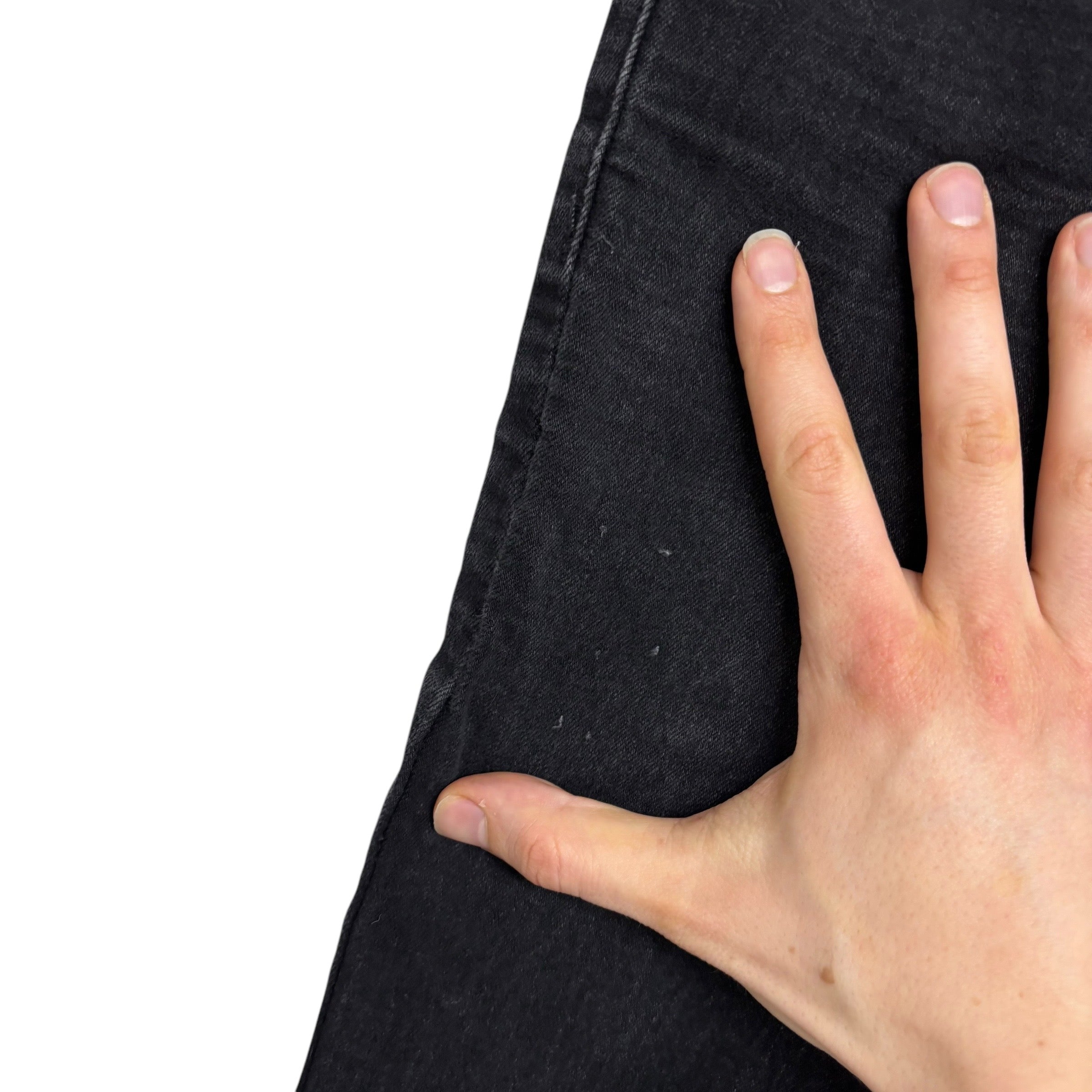 Levis Denizen Jeans W29 L32 Mens Black Skinny Fit Stretch Denim