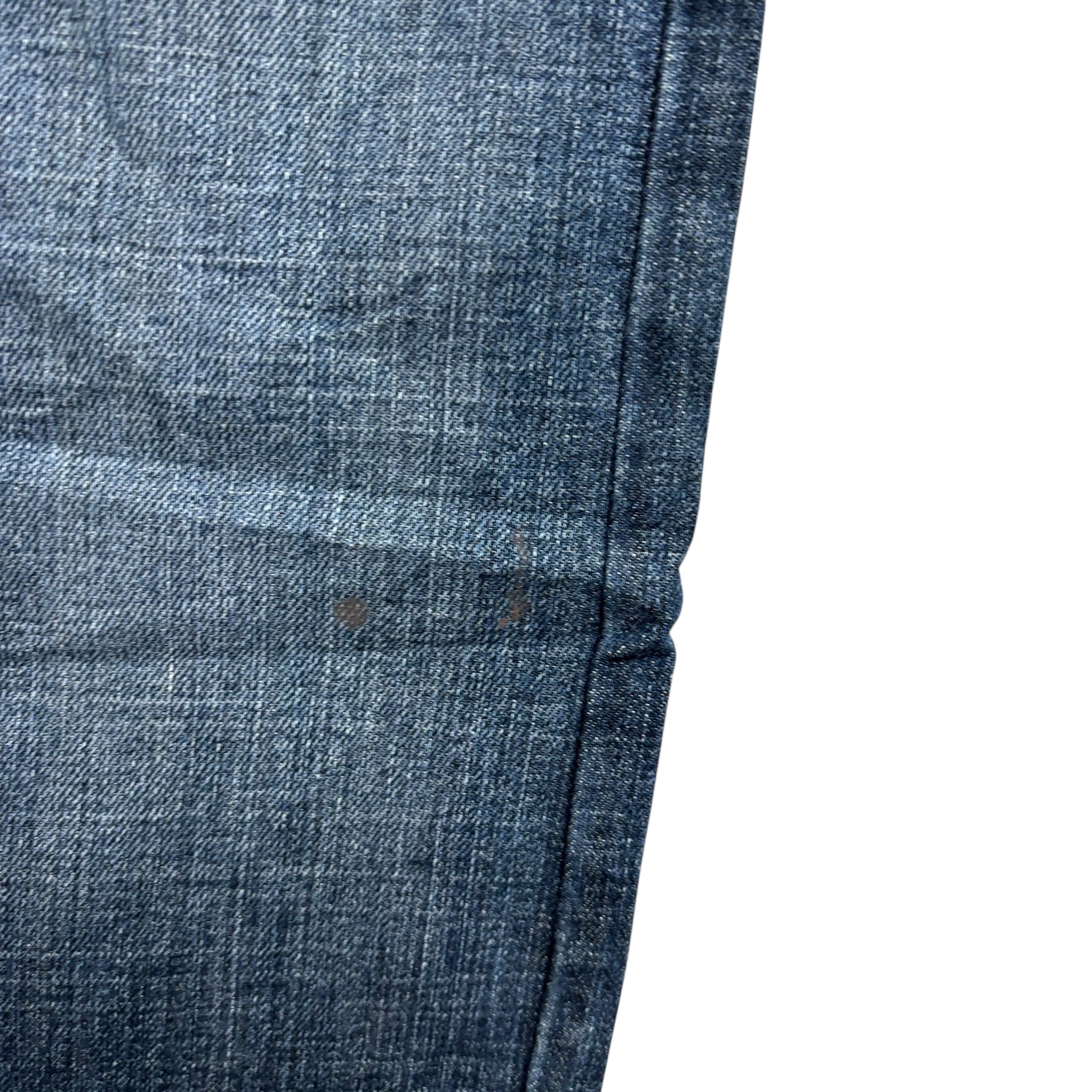 Levis 514 Jeans W33 L32 Mens Dark Blue Regular Straight Fit Vintage Denim