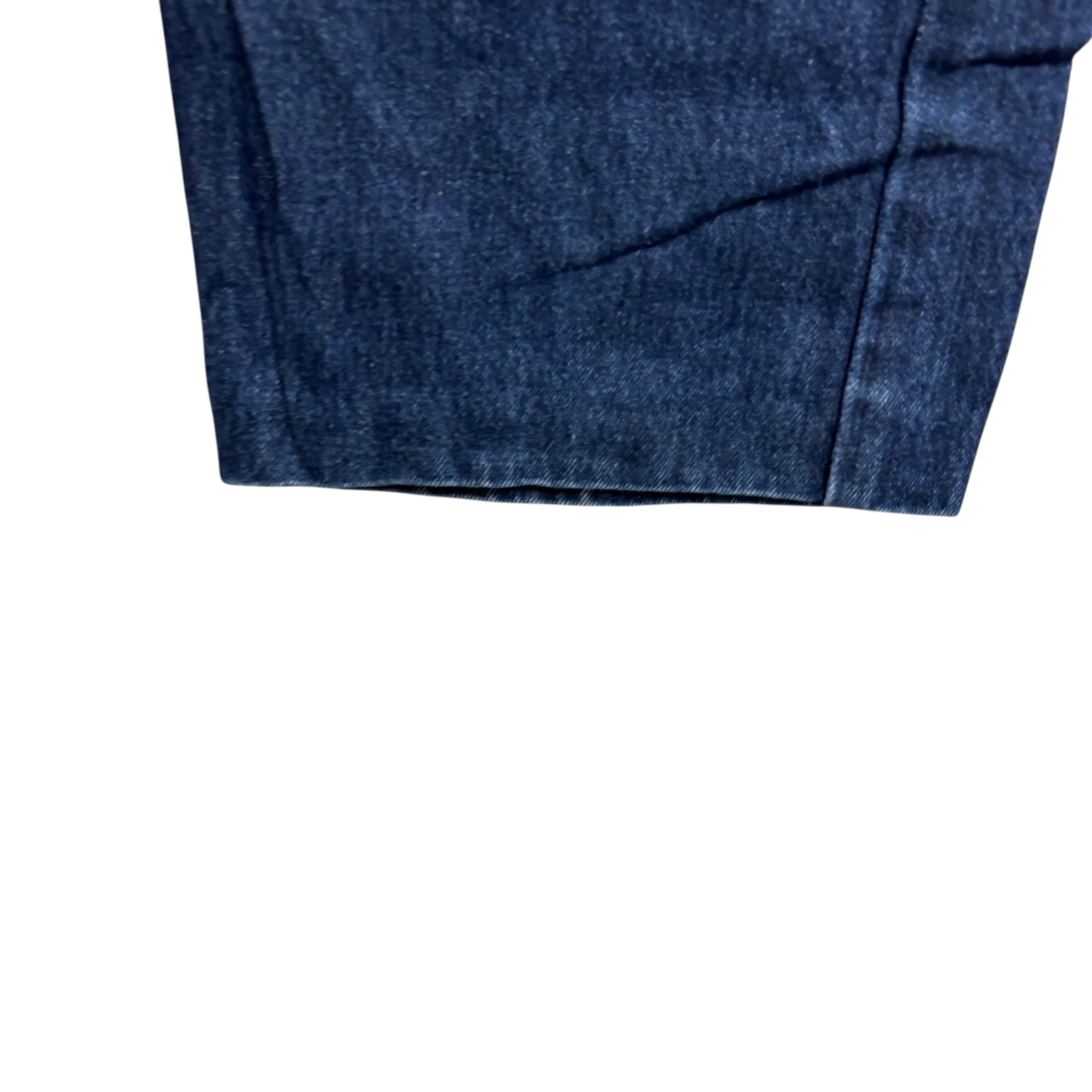 Levis 505 Jeans W38 L25 Mens Dark Blue Regular Straight Fit Denim (E)