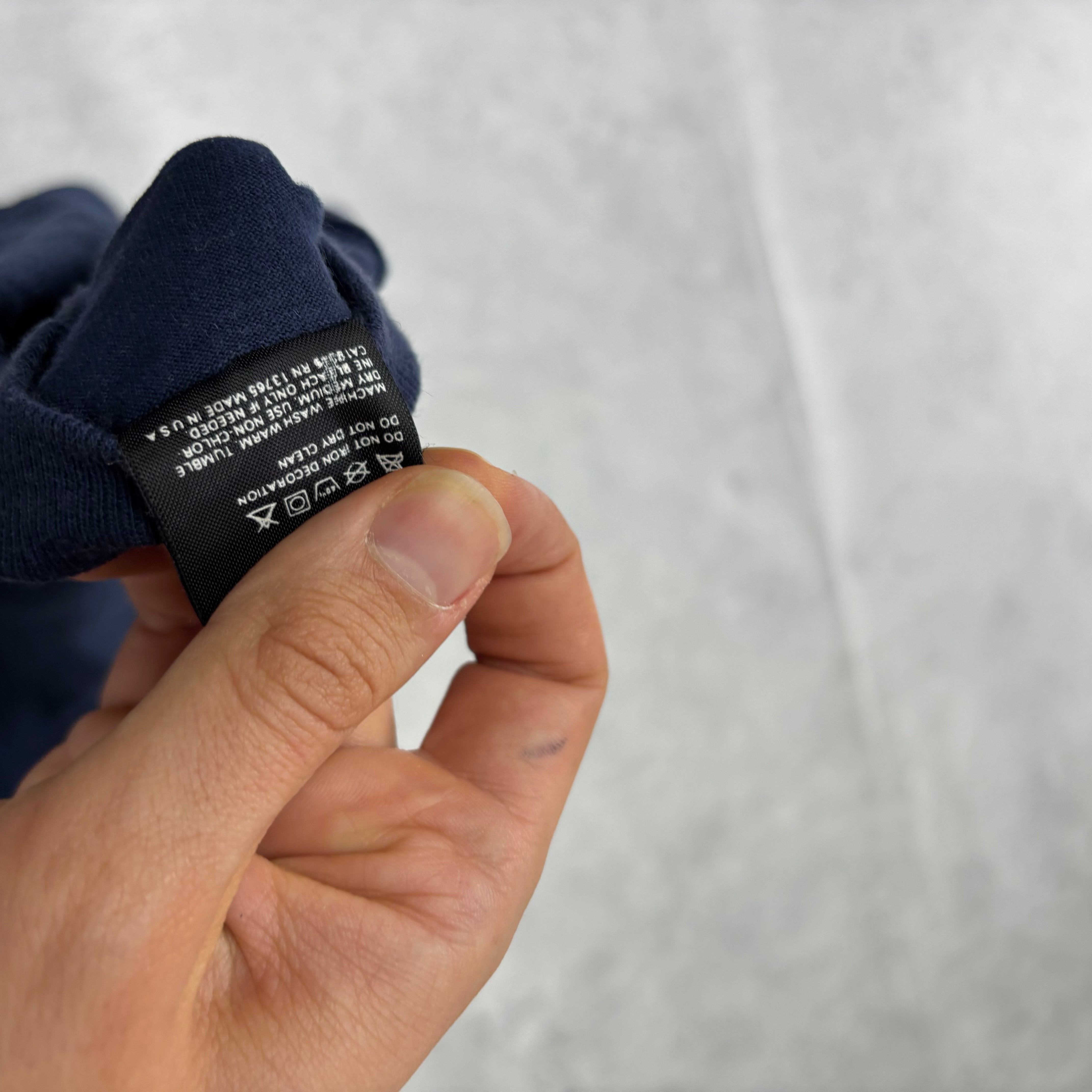 Vintage T Shirt Mens XXL Navy Blue Single Stitch Graphic Print 90s USA MLB (E)