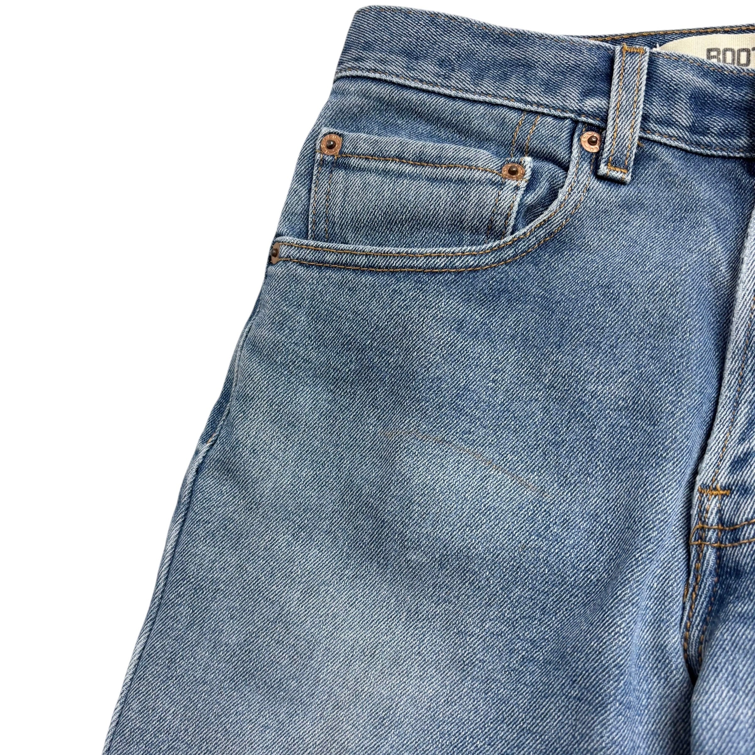 Levis 517 Jeans W29 L36 Mens Light Blue Regular Bootcut Fit Vintage Denim (F)